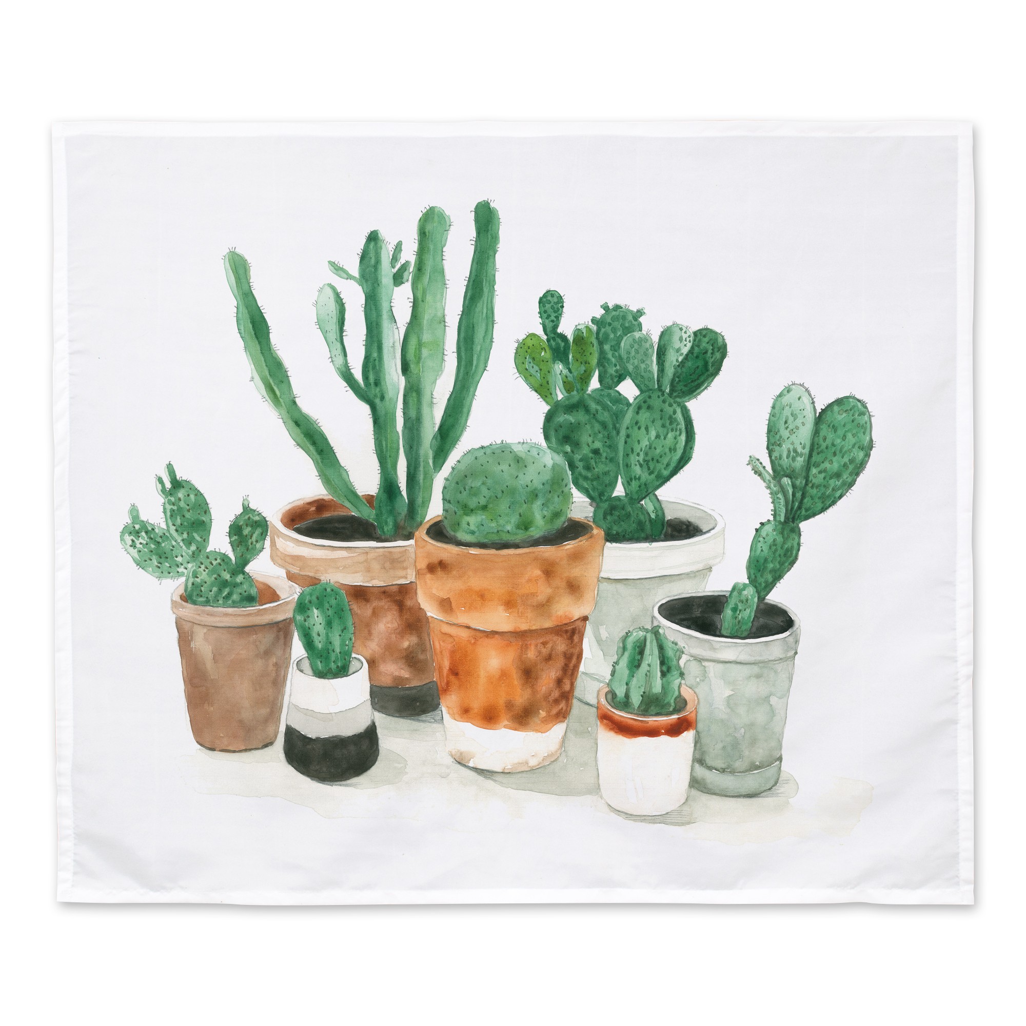Potted Cacti 30x40 Tapestry