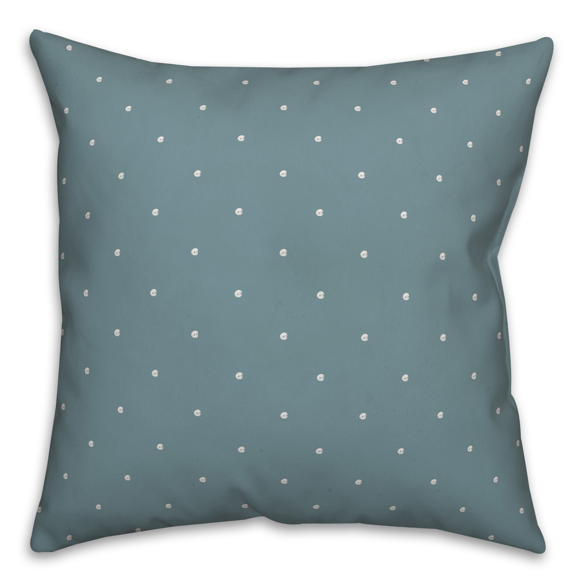 Dots in Blue Pillow