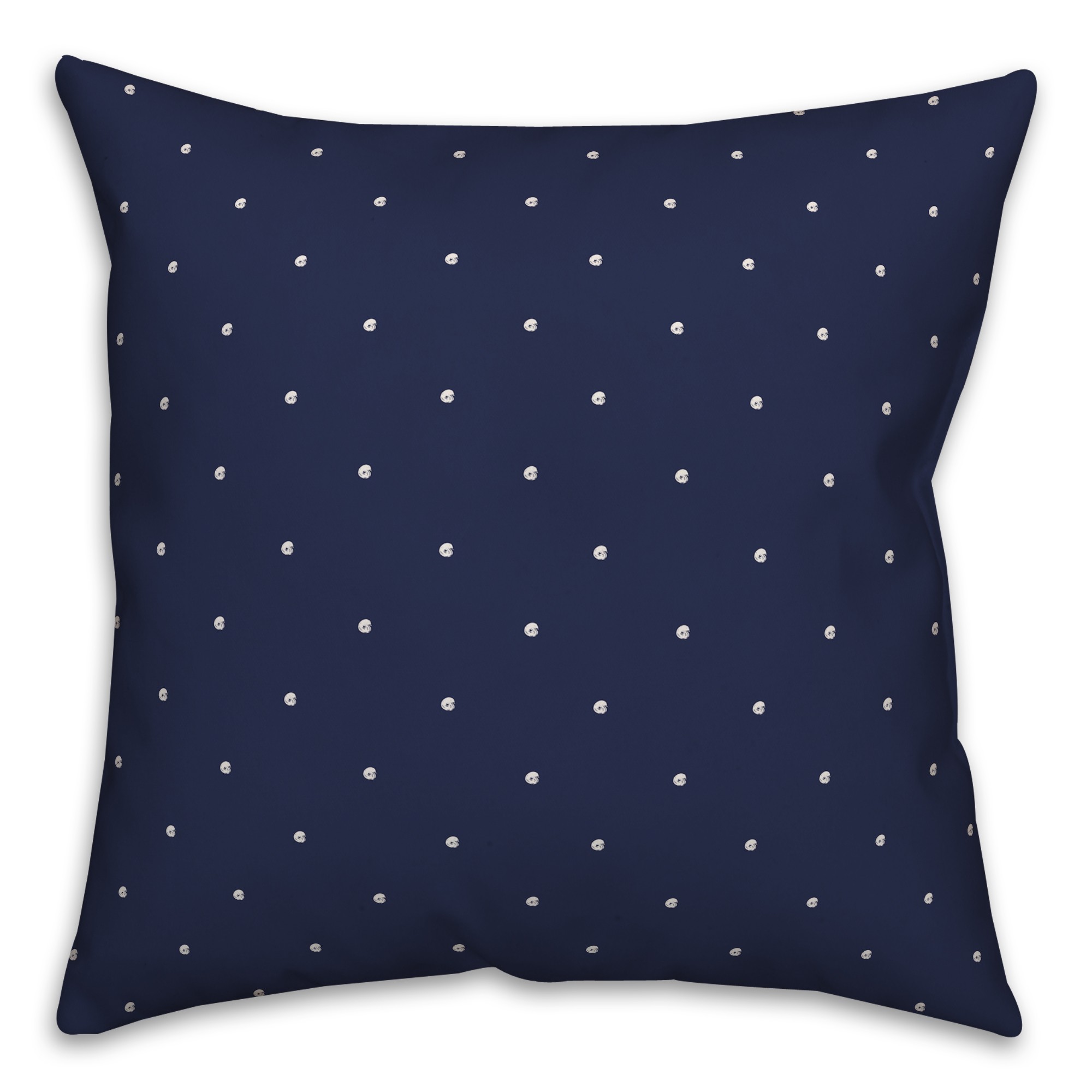 Dots in Blue Pillow
