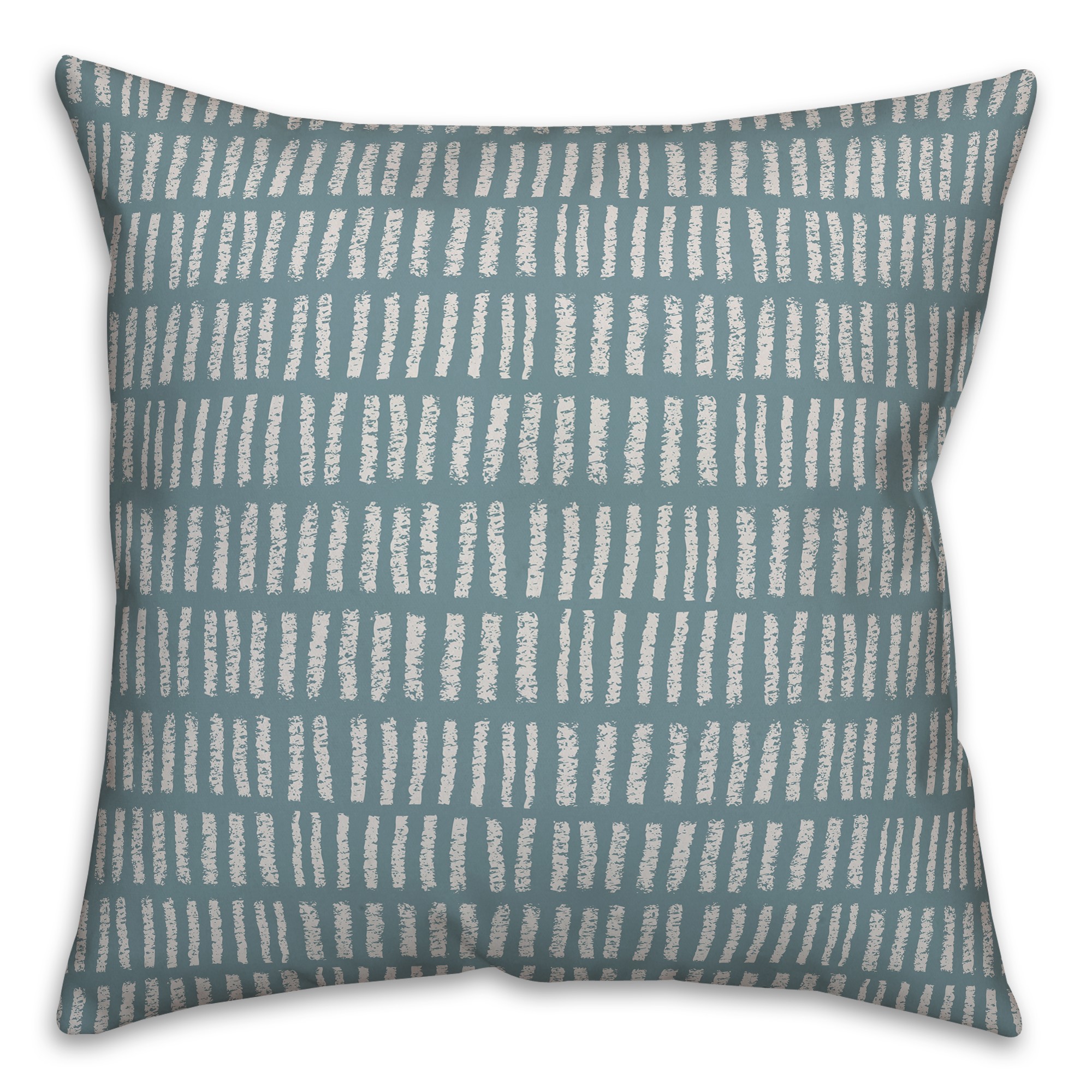 Tallies in Blue Pillow