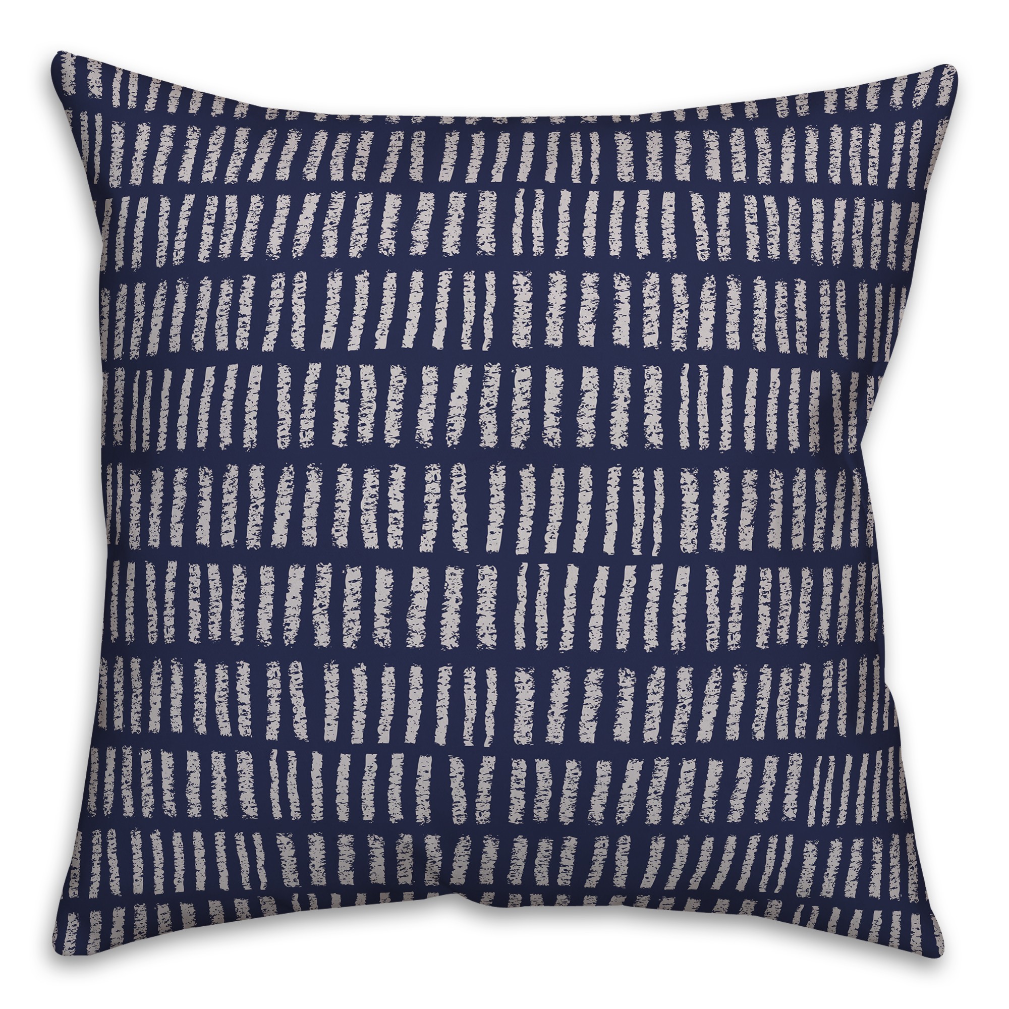 Tallies in Blue Pillow
