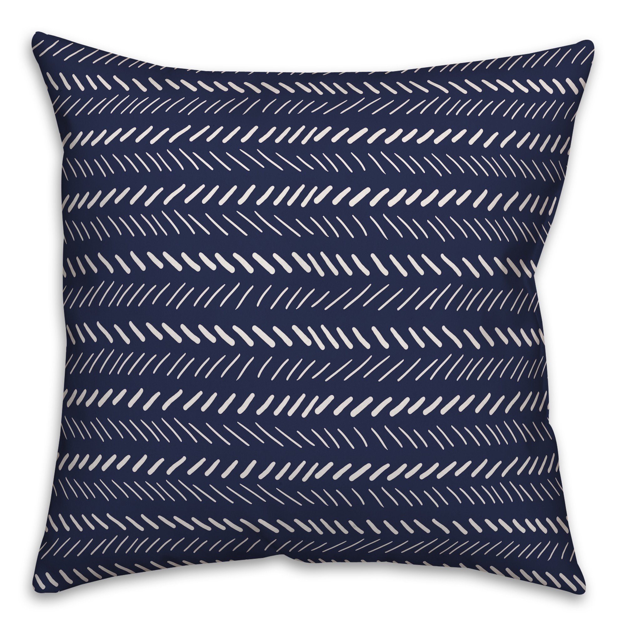 Hatches in Blue Pillow