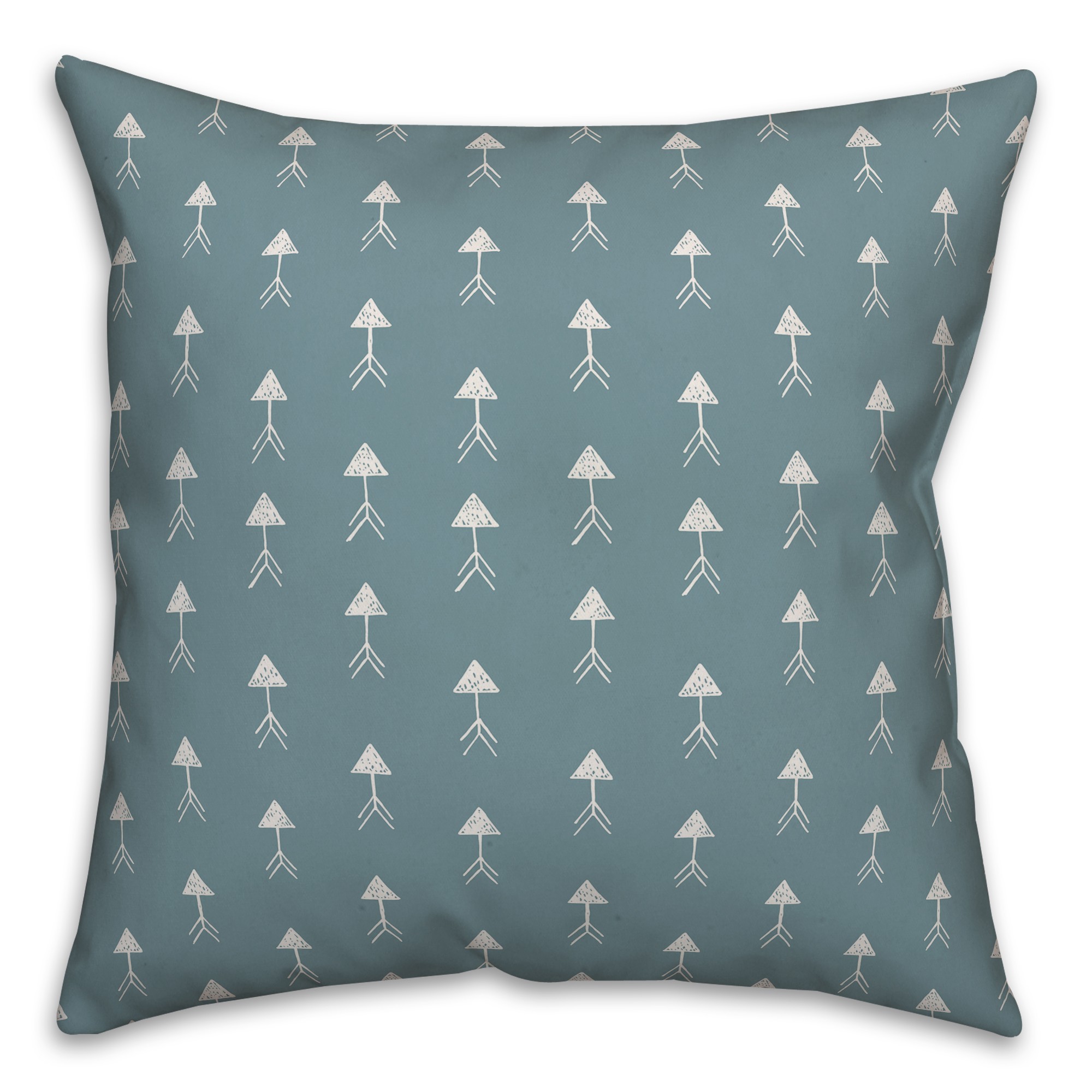 Cute Arrows in Blue Pillow