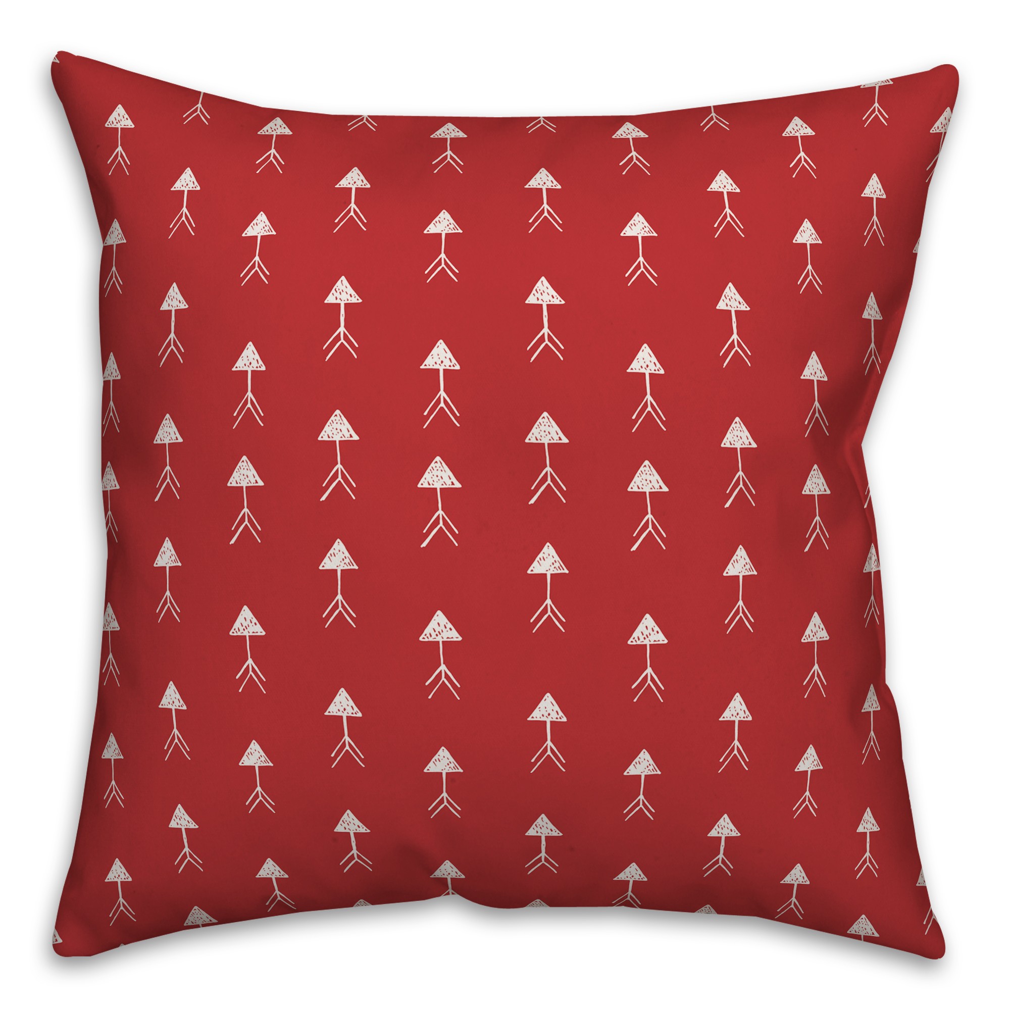 Cute Arrows in Red Pillow