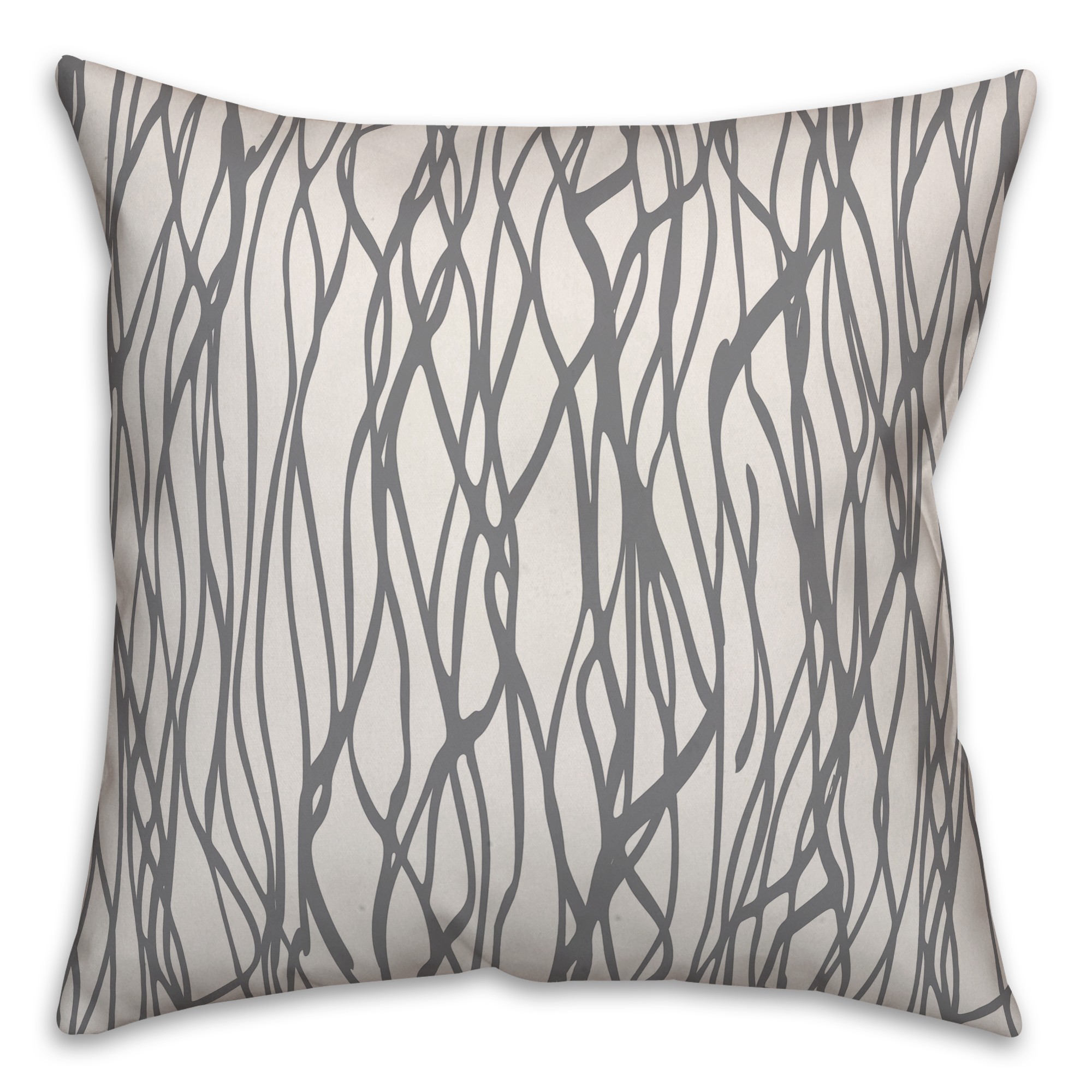 Seaweed in Gray Pillow