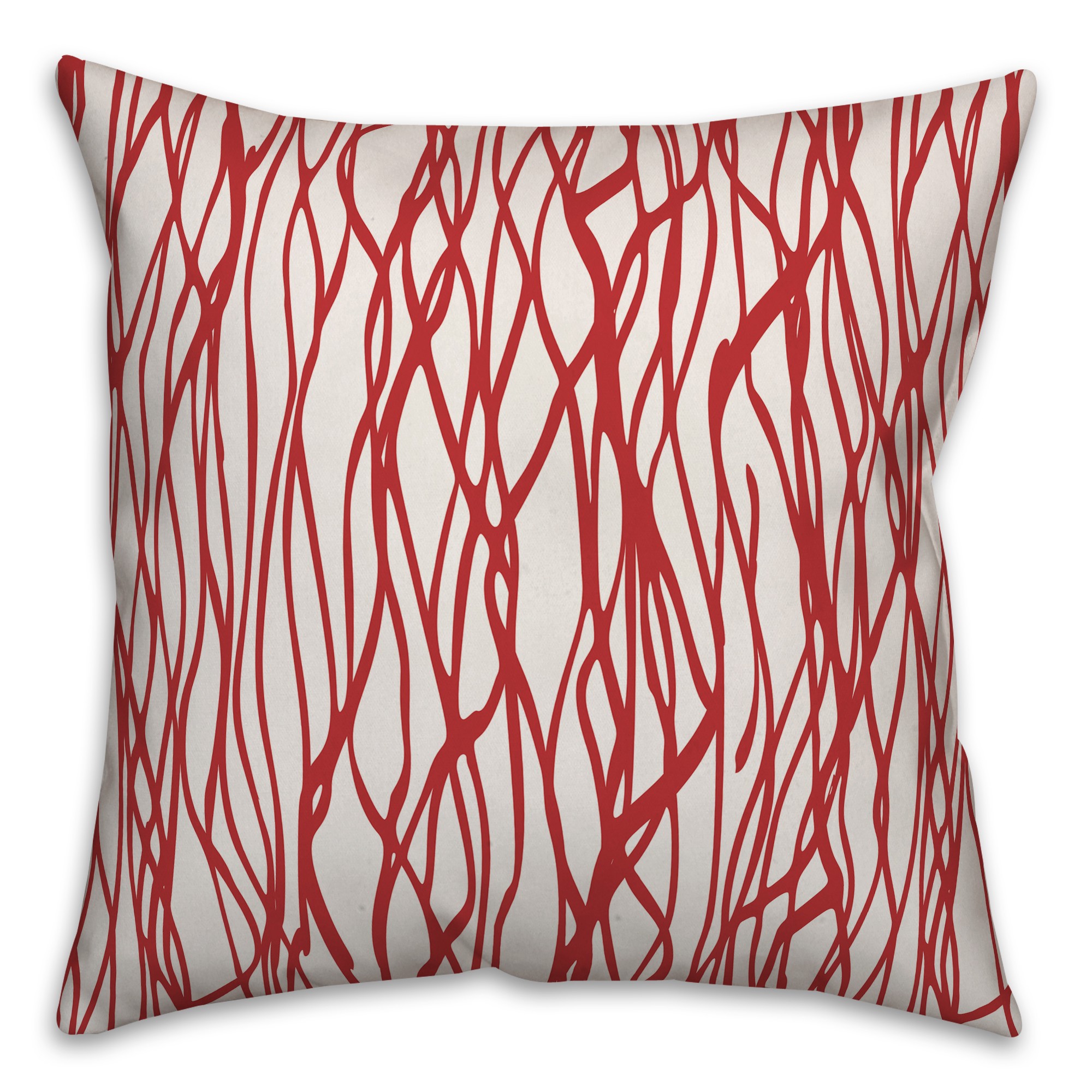 Seaweed in Red Pillow