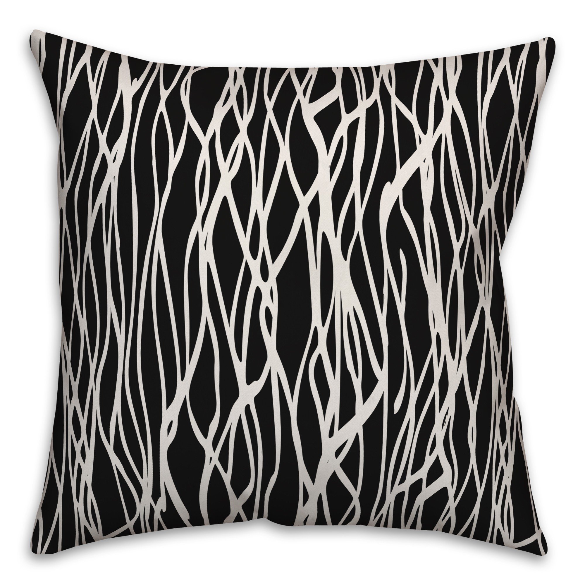 Seaweed in Black Pillow
