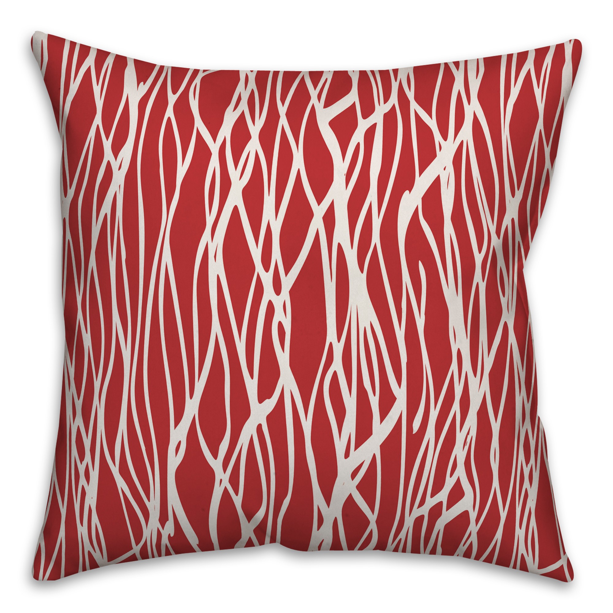 Seaweed in Red Pillow