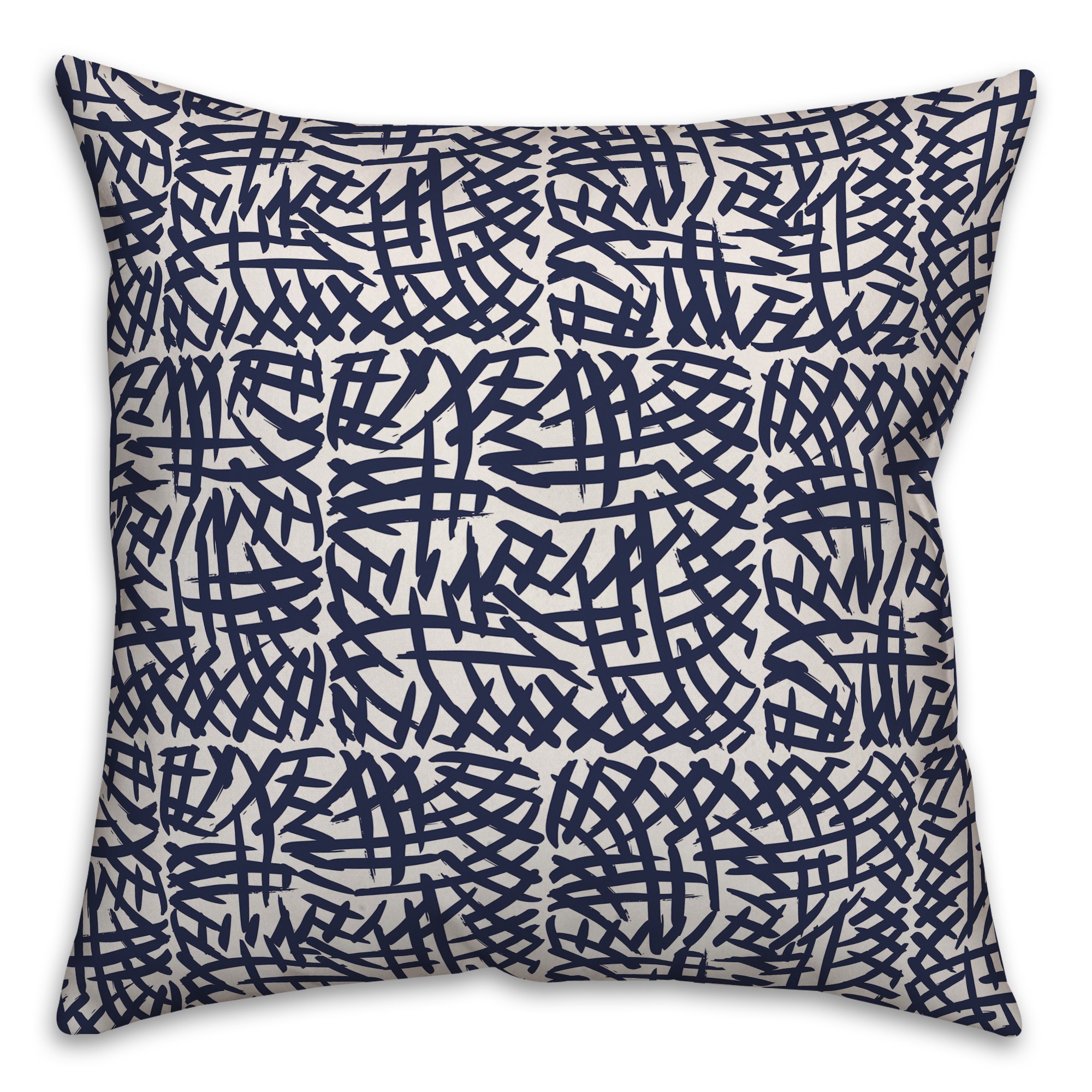 Swatches in Blue Pillow