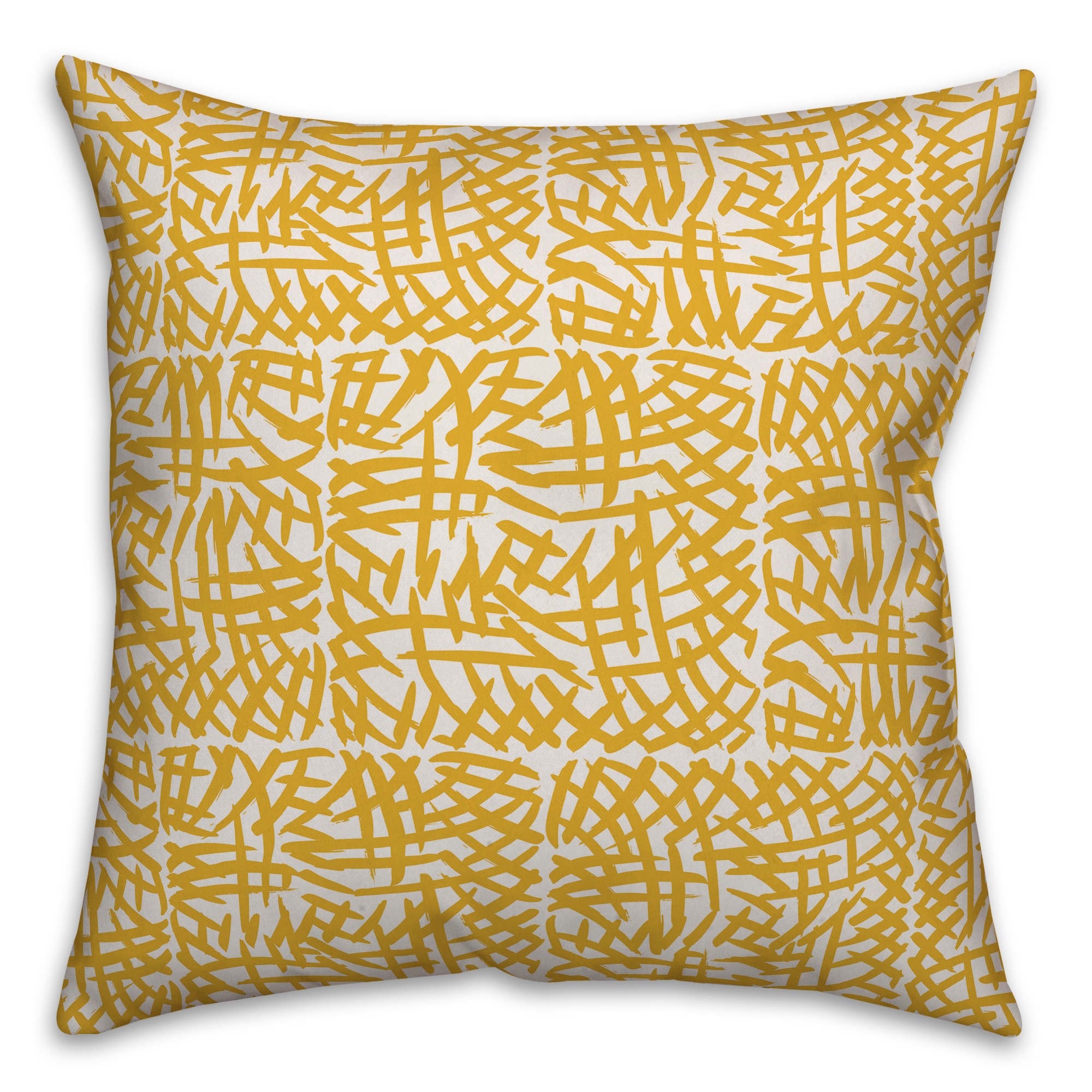 Swatches in Yellow Pillow