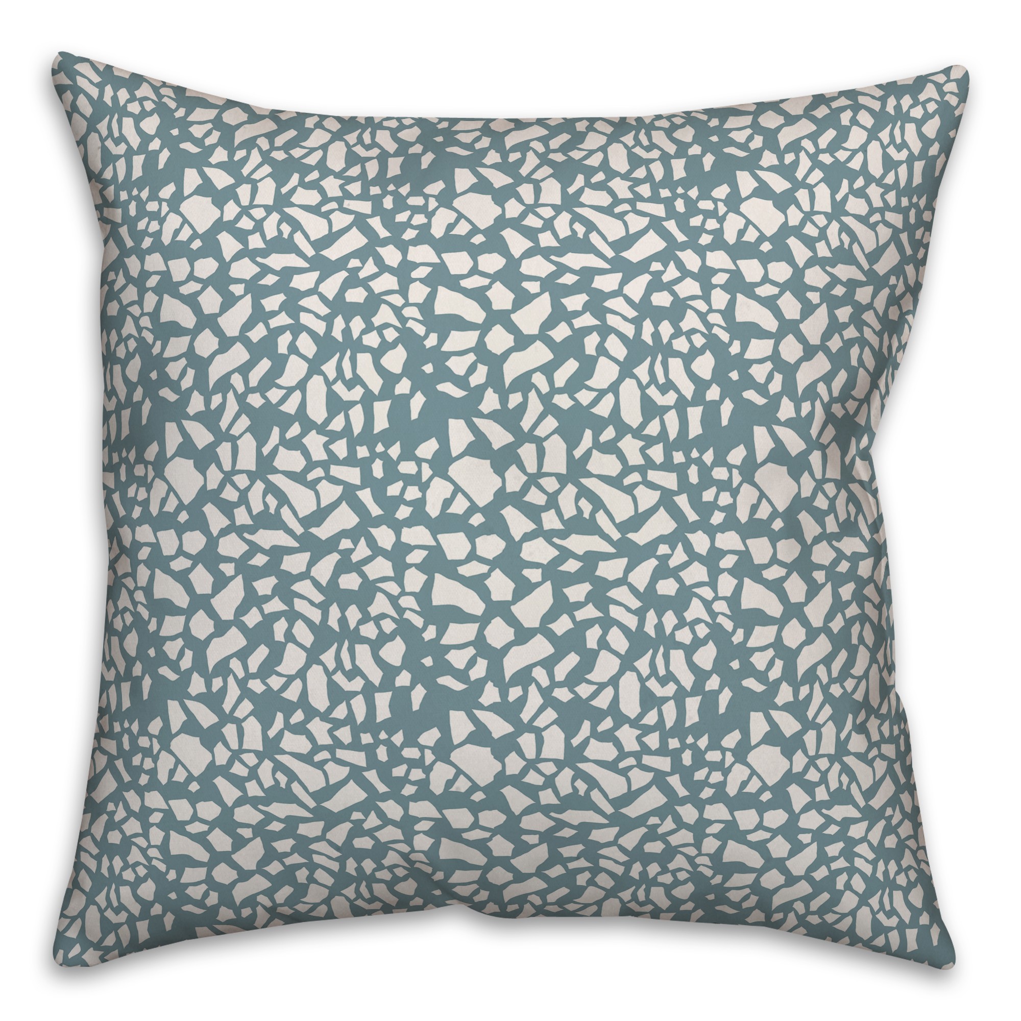 Terrazzo in Blue Pillow