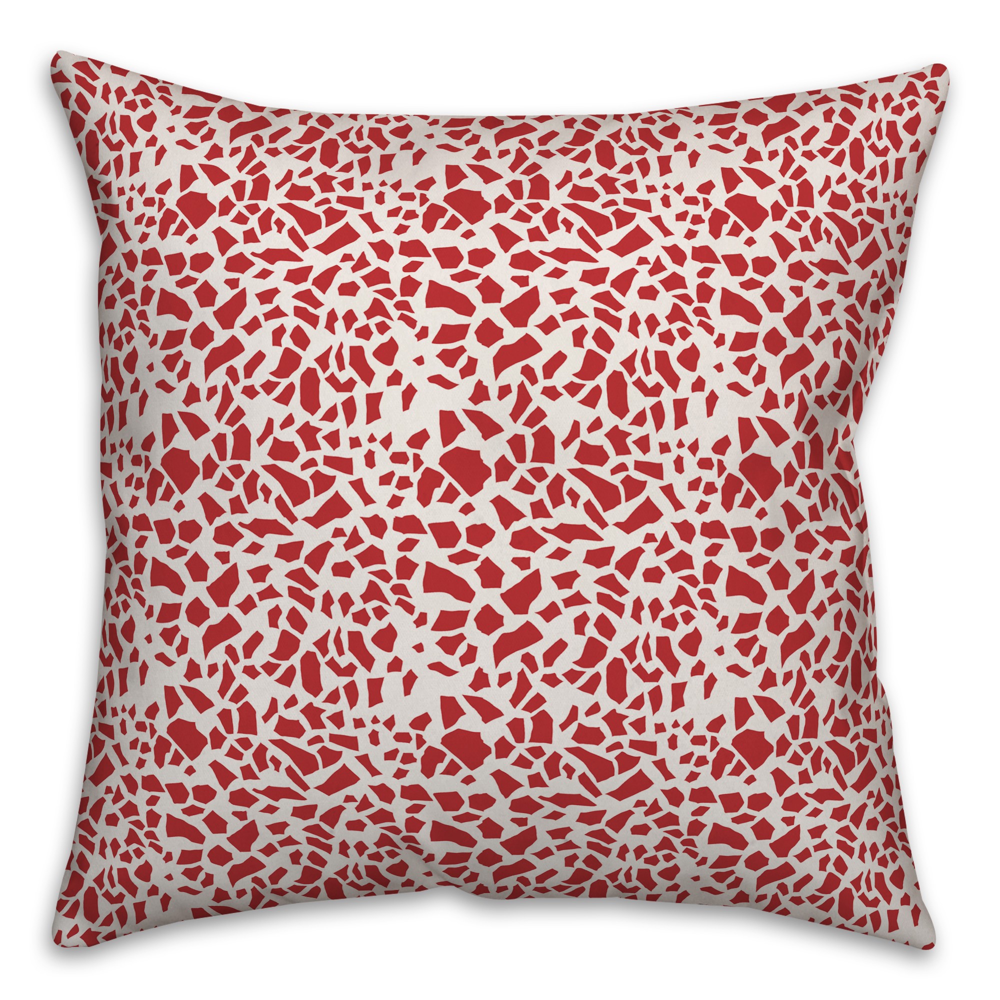 Terrazzo in Red Pillow