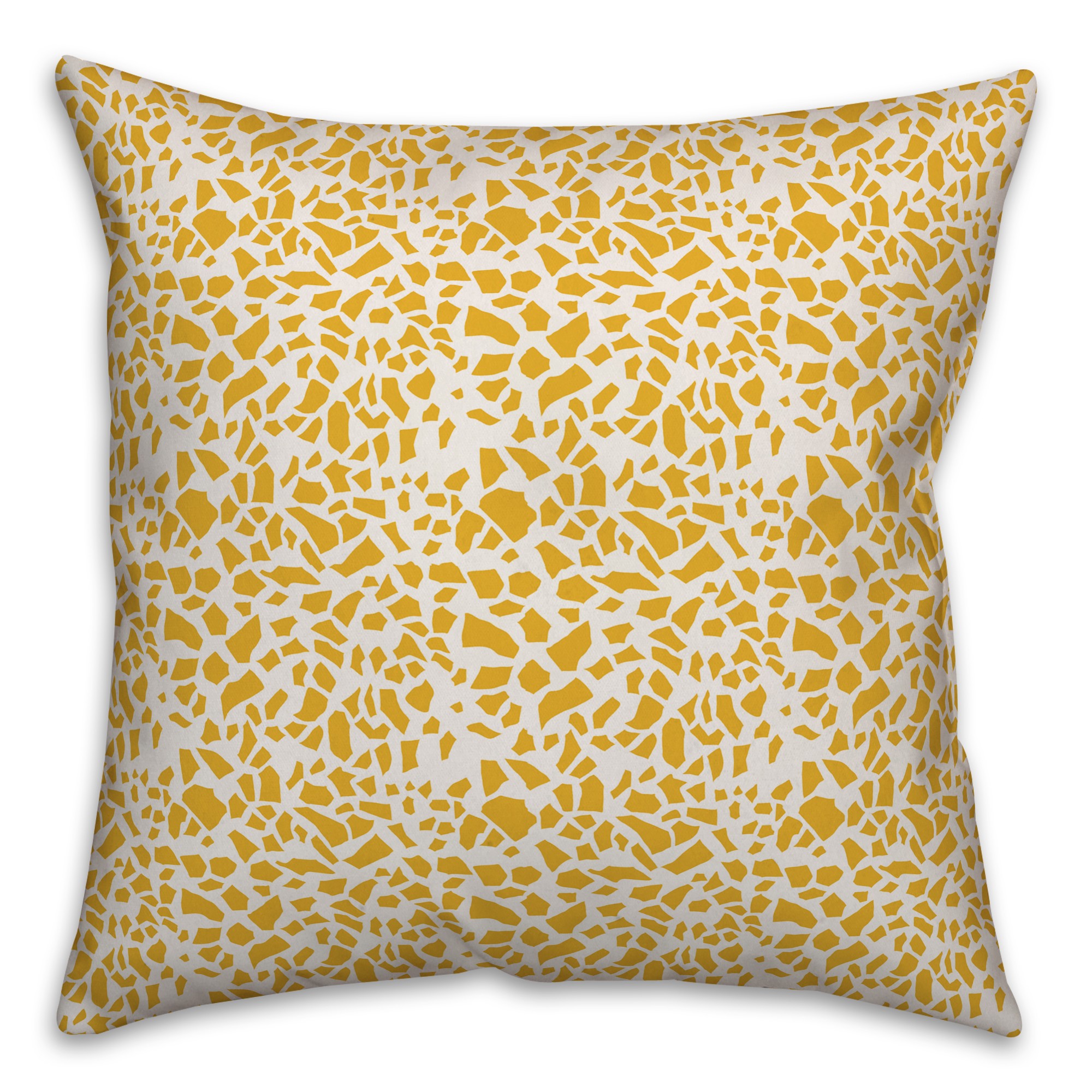 Terrazzo in Yellow Pillow
