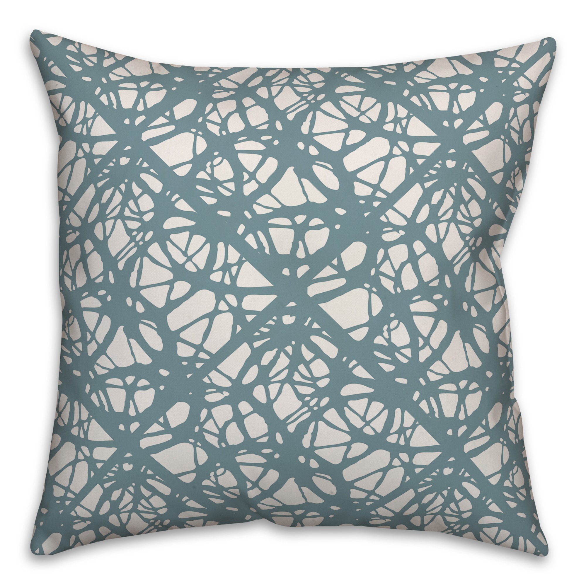 Webby in Blue Pillow