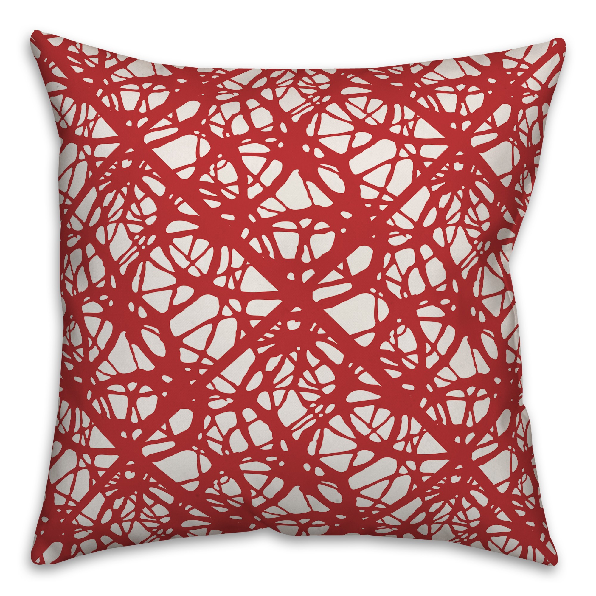 Webby in Red Pillow