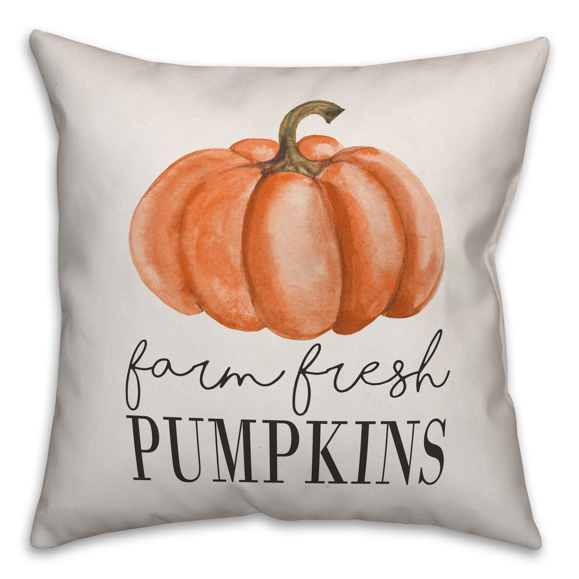 Farm Fresh Pumpkins Pillow