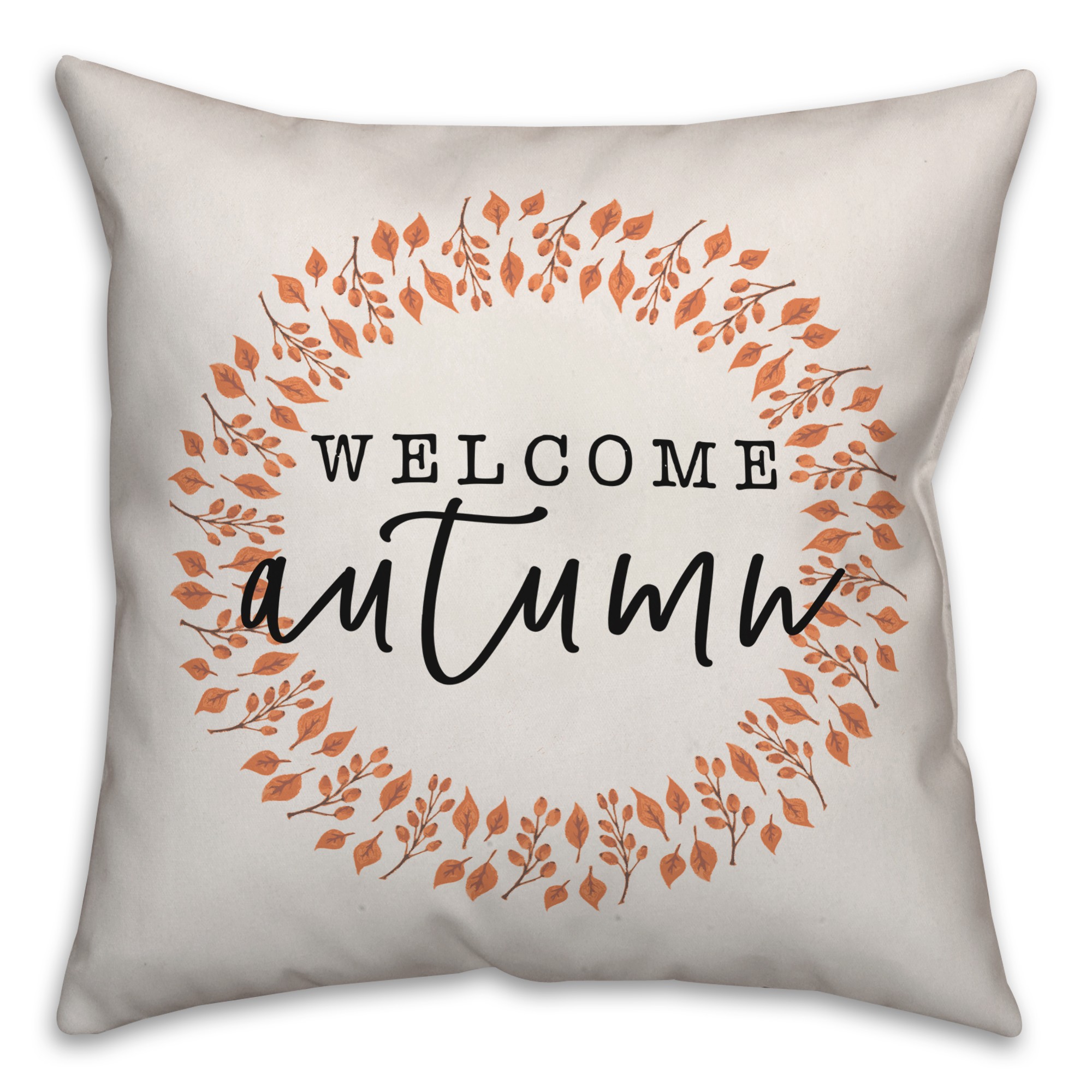 Welcome Autumn Pillow