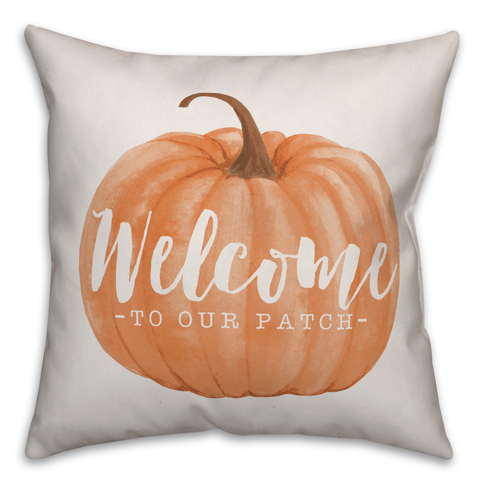 Welcome to Our Patch Pillow