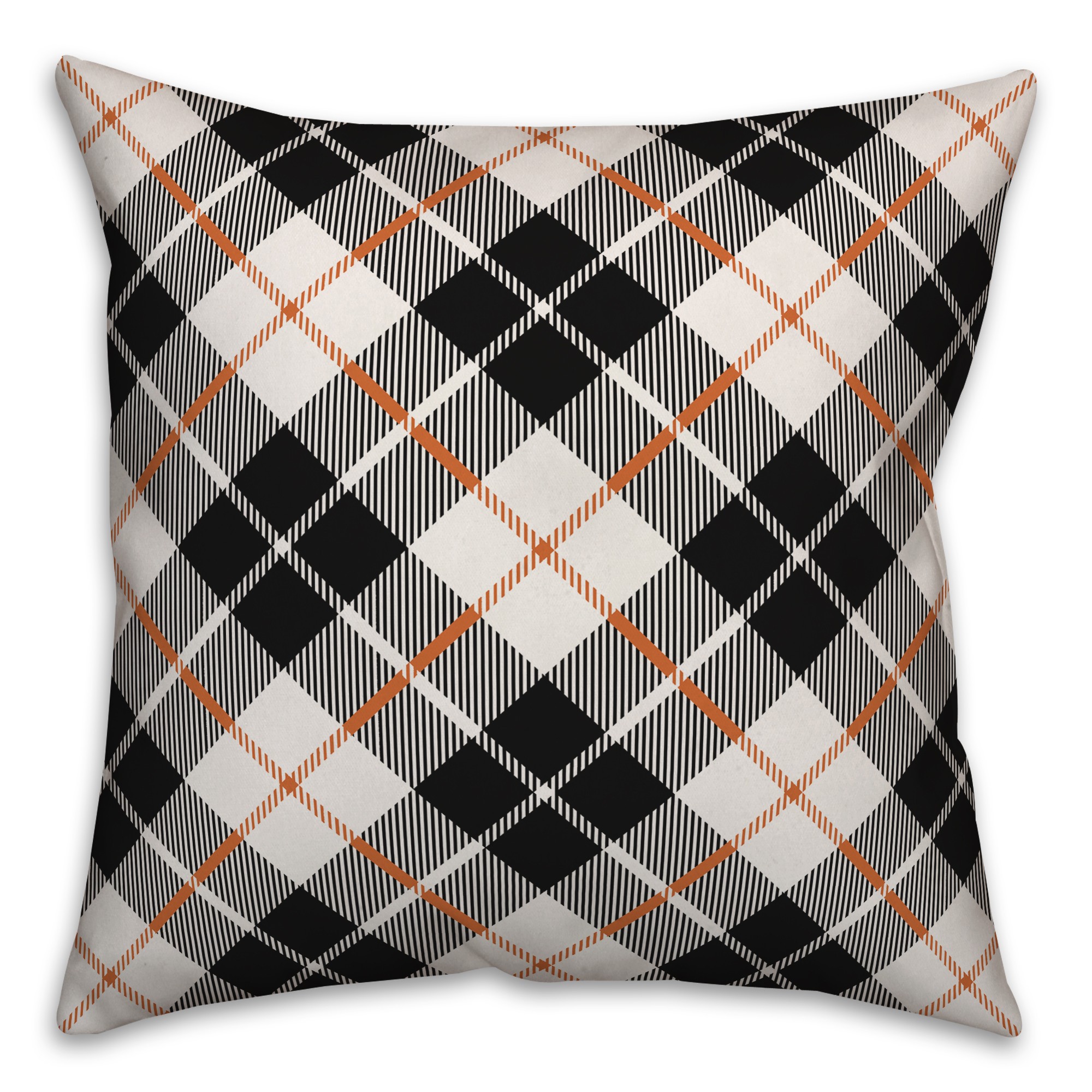 Fall Plaid Pillow
