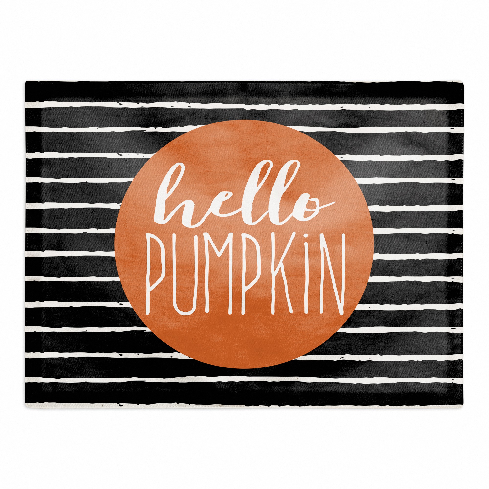 Hello Pumpkin 18x14 Poly Twill Placemat