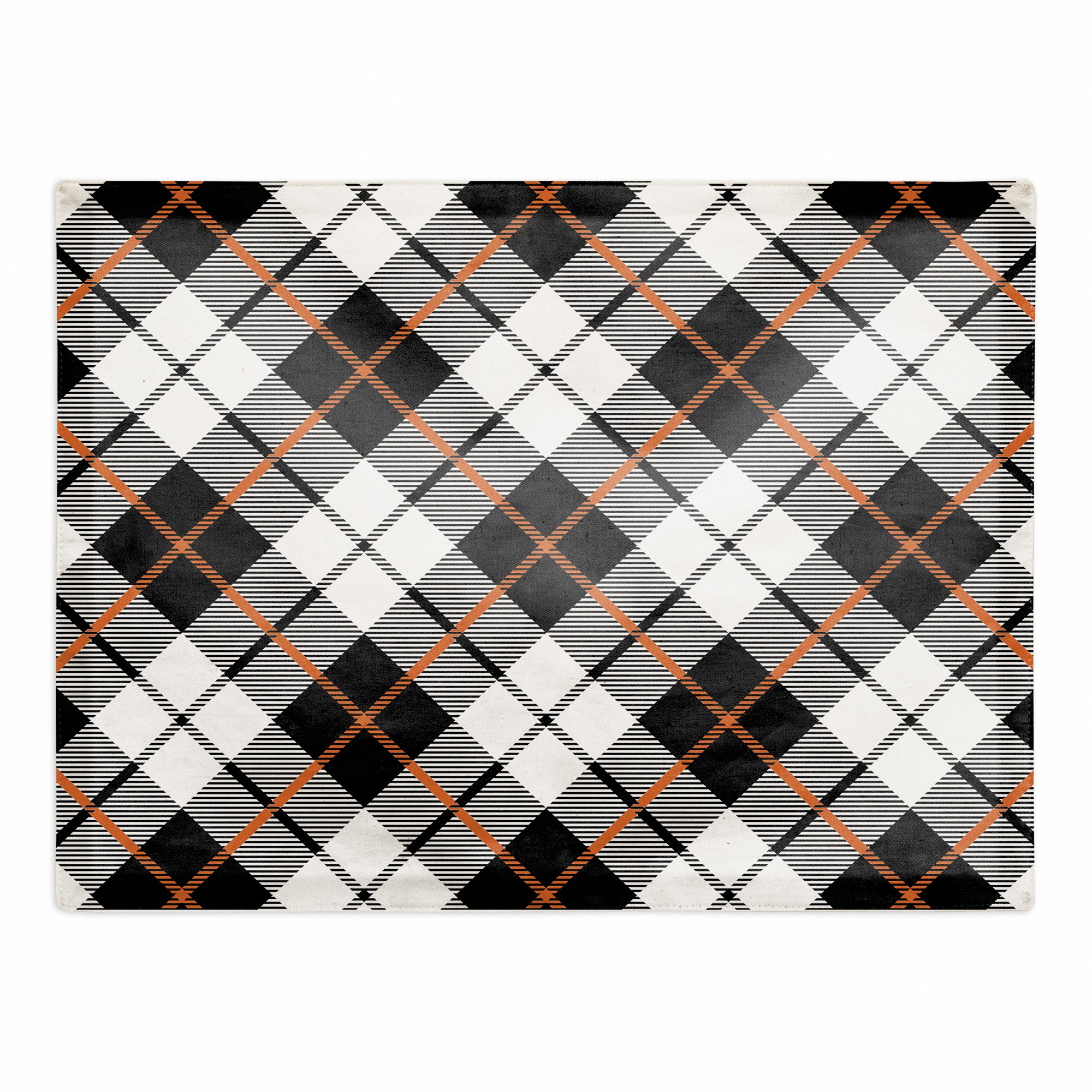 Fall Plaid 18x14 Poly Twill Placemat