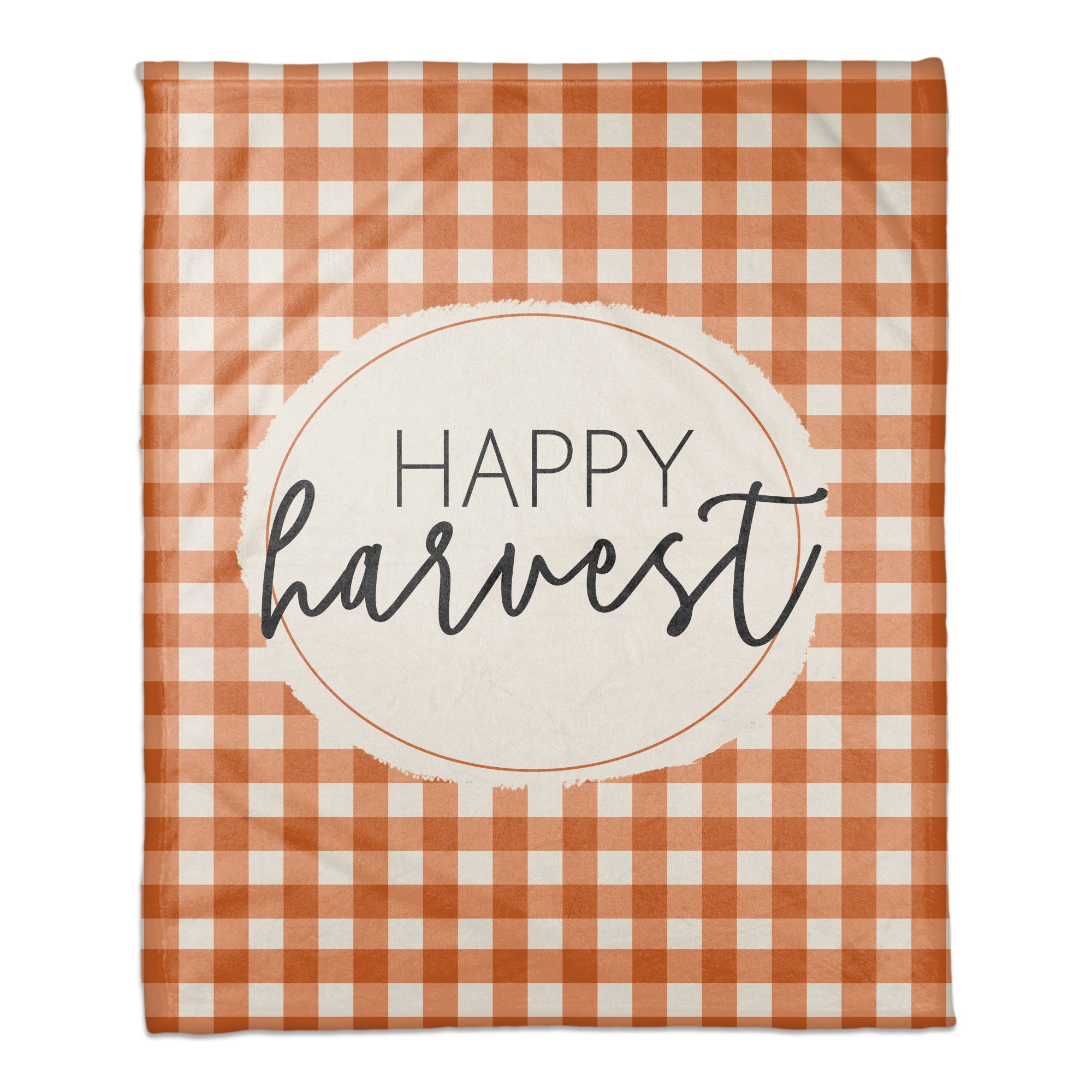 Happy Harvest 50x60 Coral Fleece Blanket
