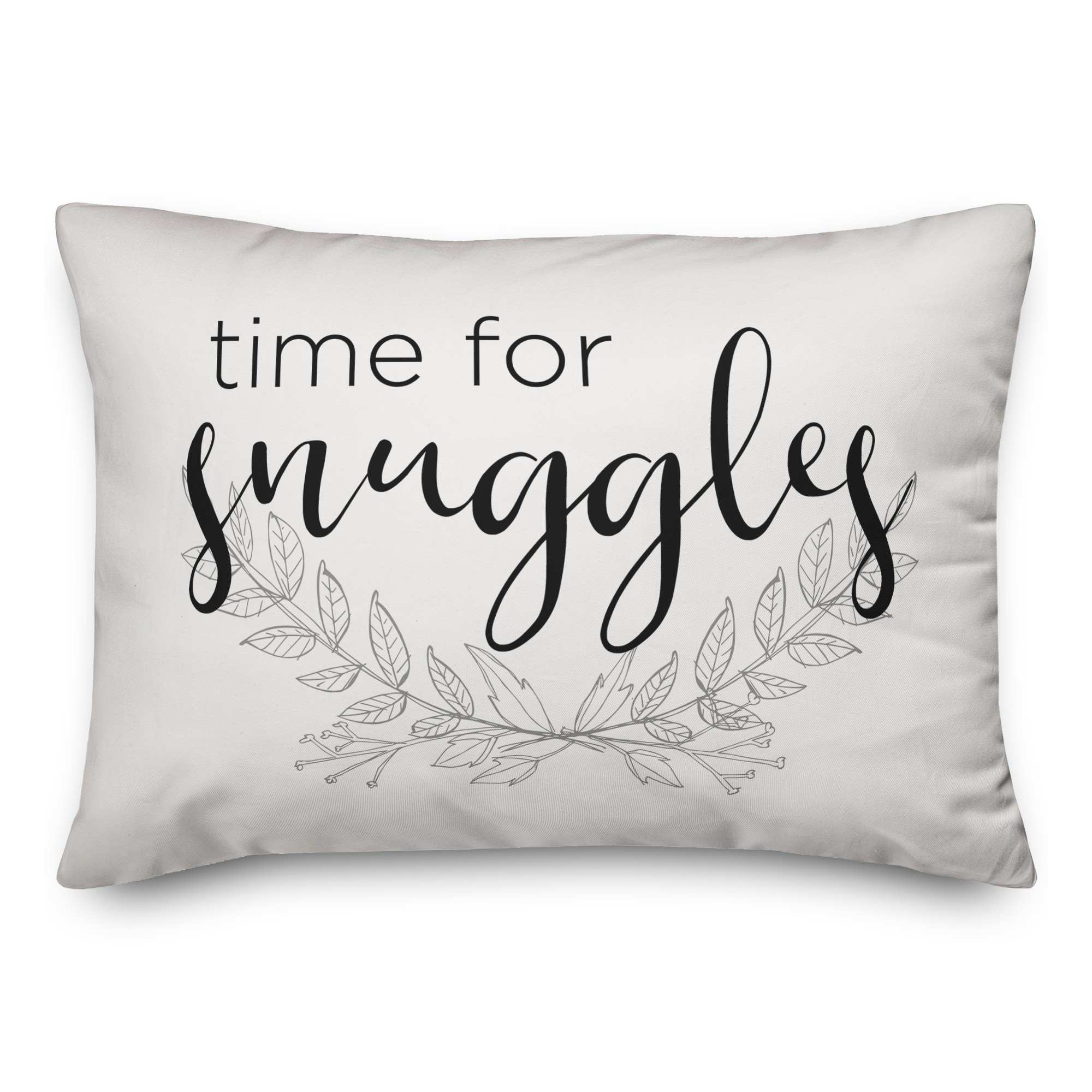 Time for Snuggles 14x20 Spun Poly Pillow Cover