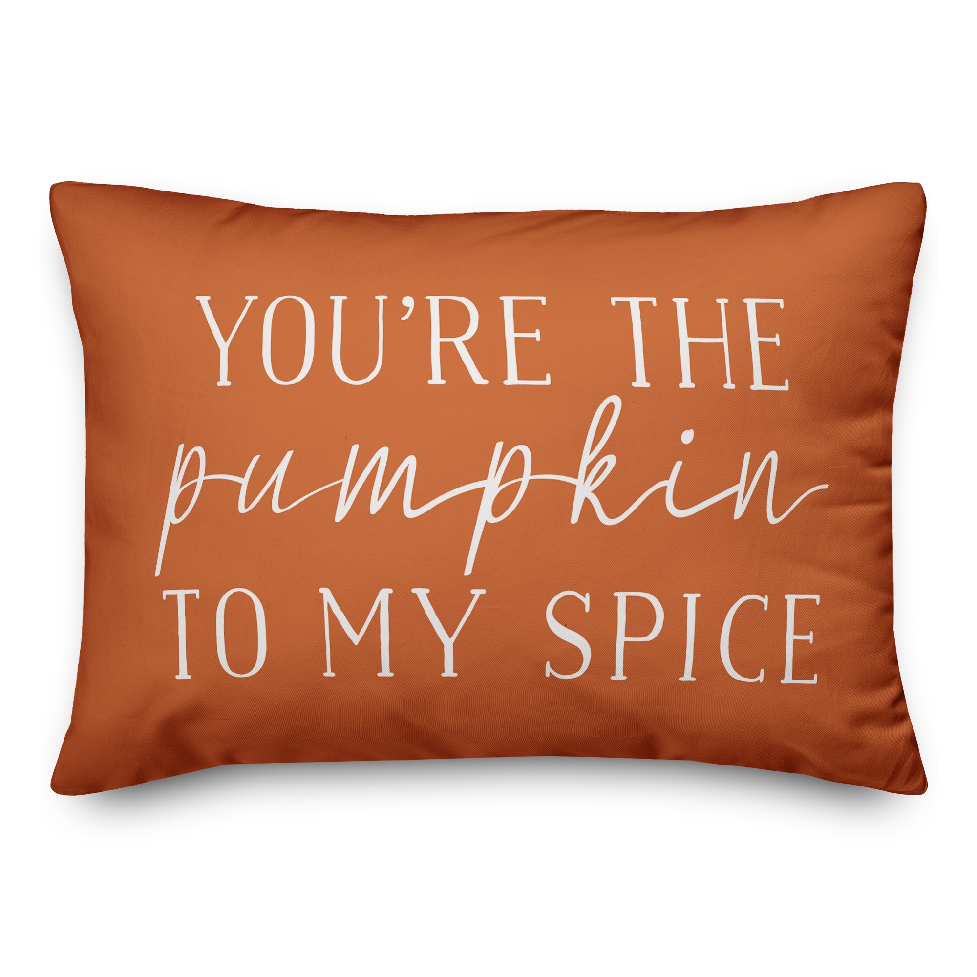 You're the Pumpkin to My Spice 14x20 Spun Poly Pillow Cover