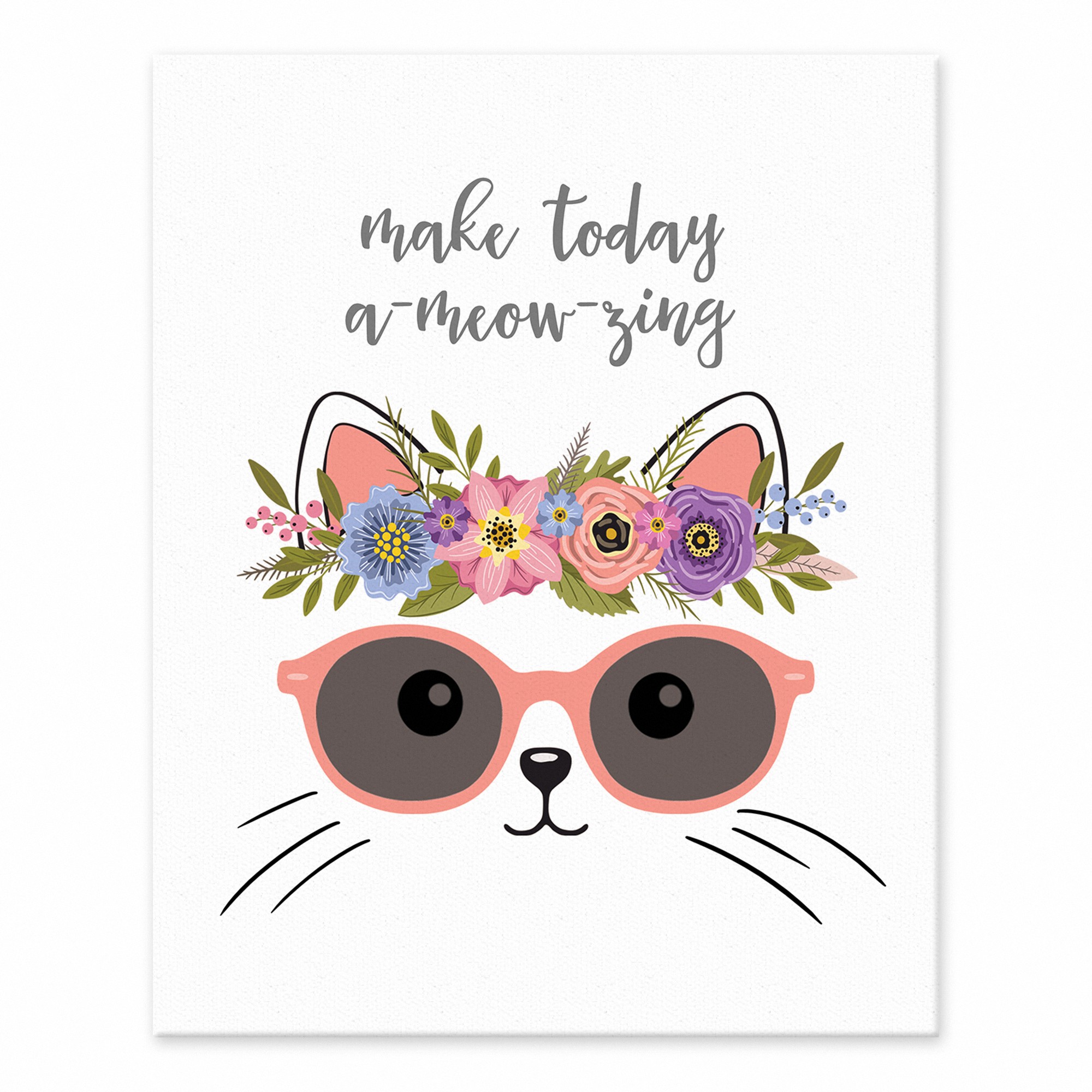 Make Today A Meow-zing 8x10 Tabletop Canvas