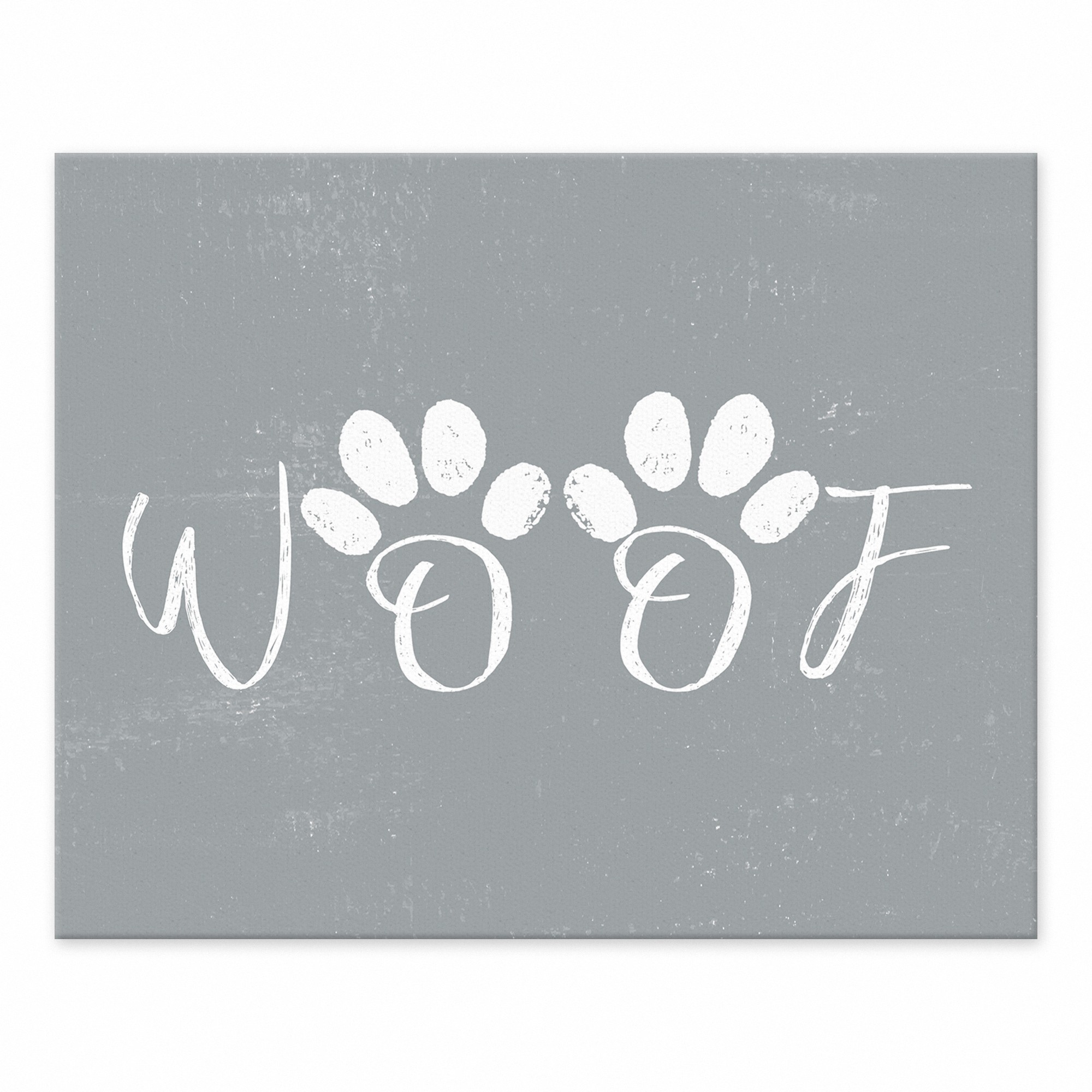 Woof 8x10 Tabletop Canvas