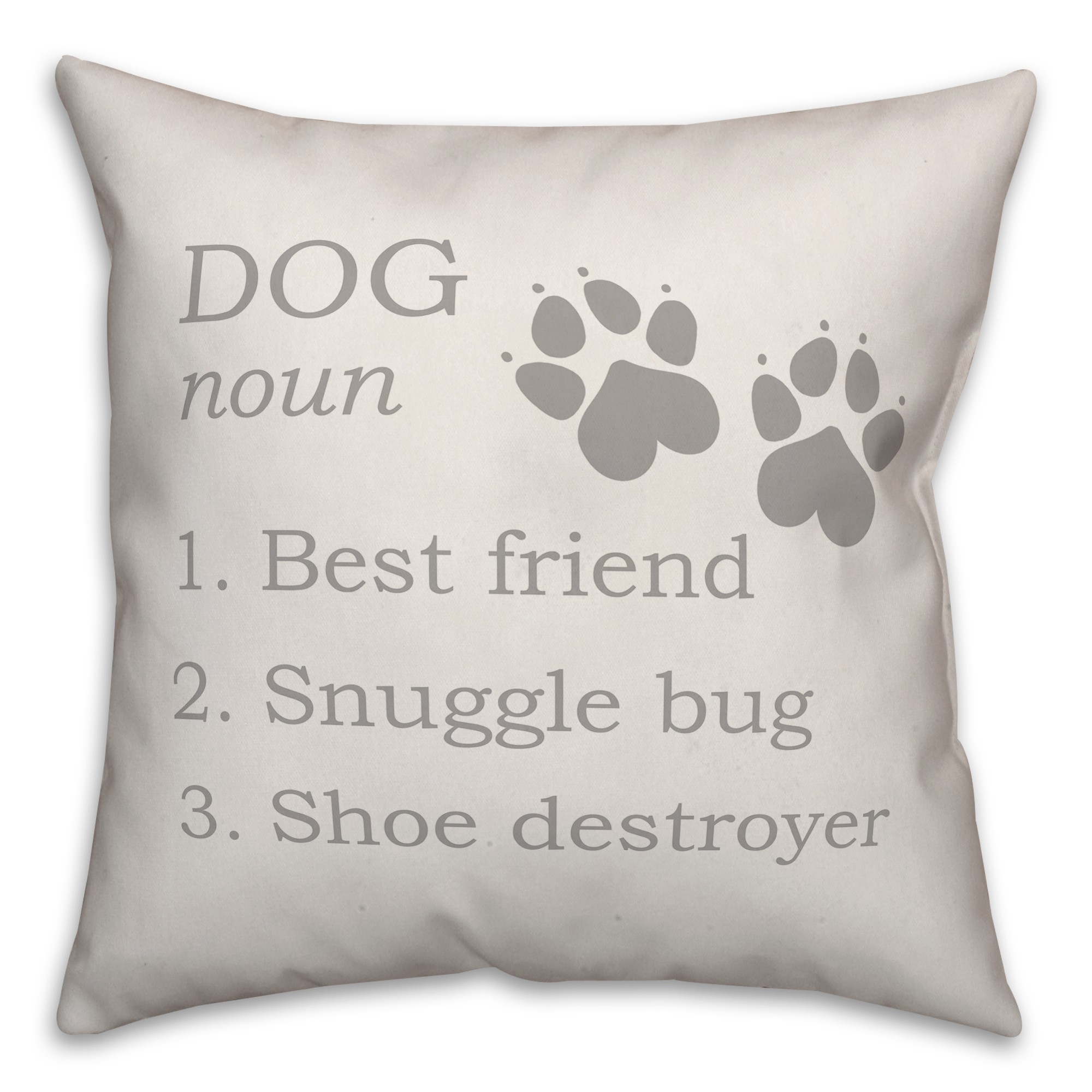 Dog Definition 18x18 Spun Poly Pillow