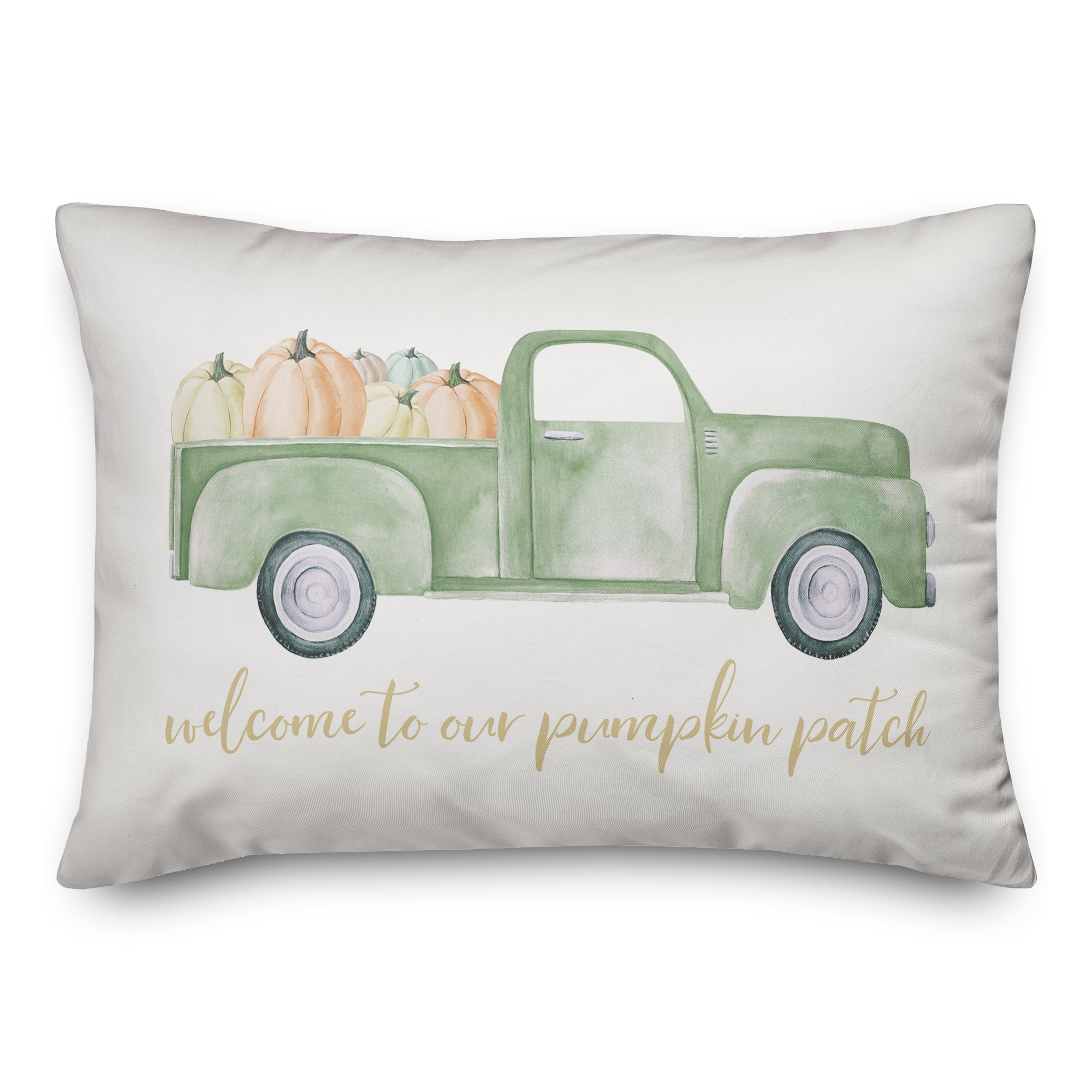 Welcome to Our Pumpkin Patch 14x20 Spun Poly Pillow