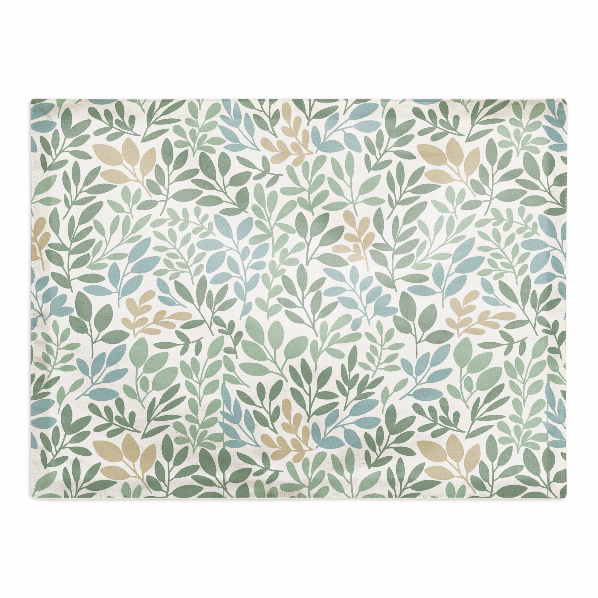 Autumn Leaf Pattern 18x14 Poly Twill Placemat