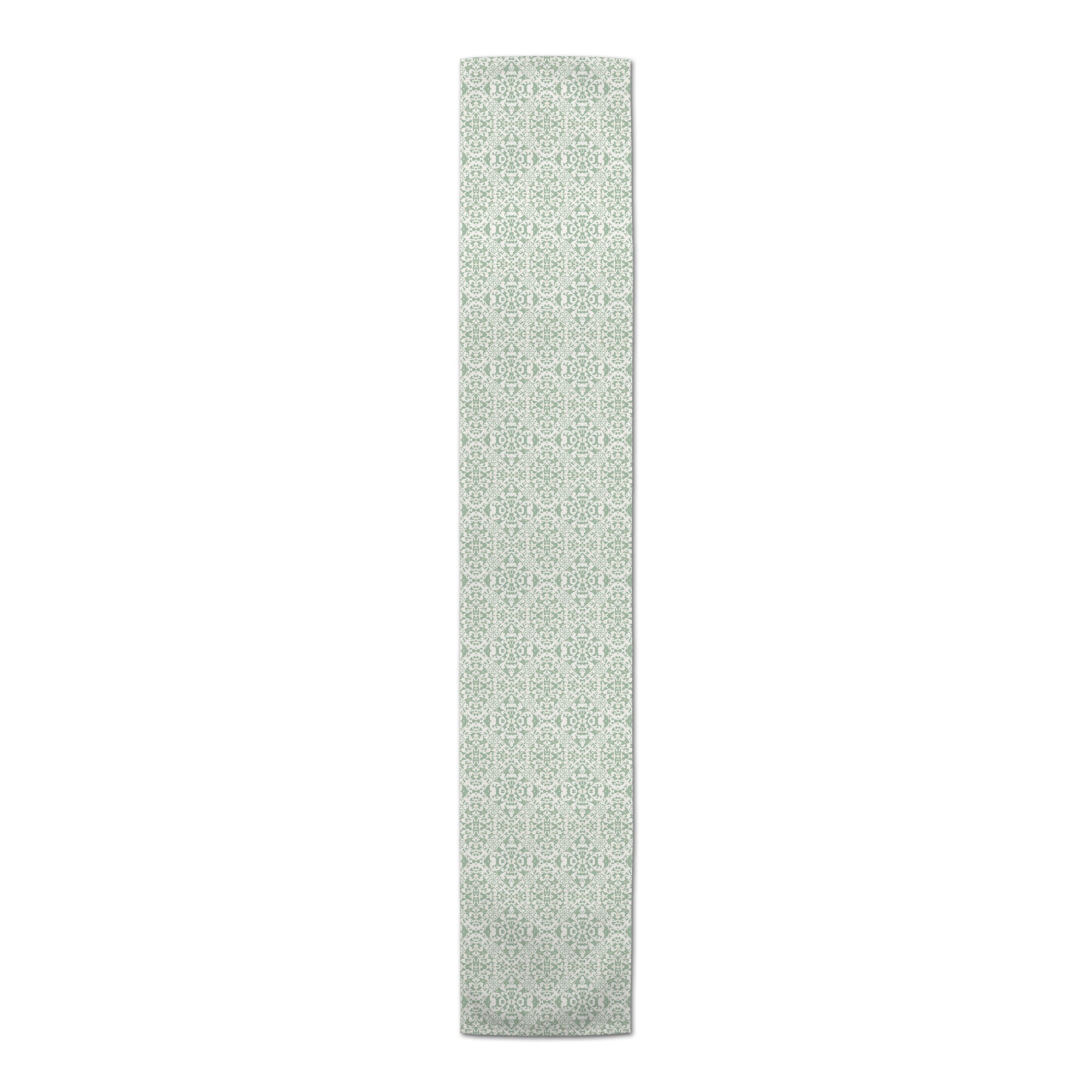 Sage Tile Print Runner