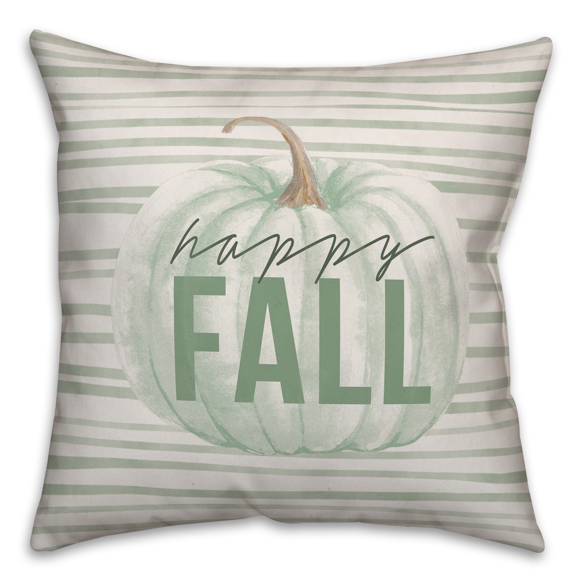 Happy Fall 18x18 Spun Poly Pillow