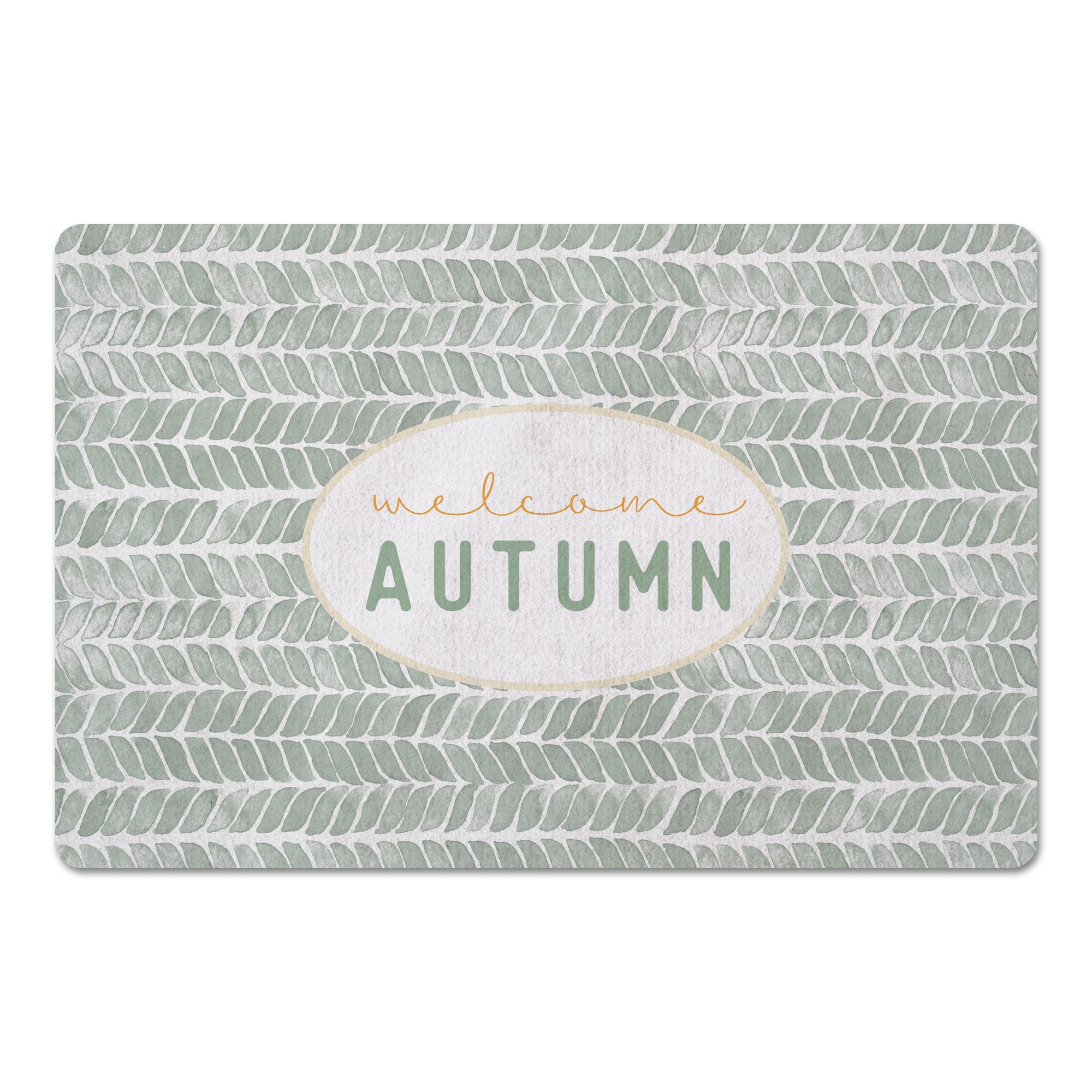 Welcome Autumn Boho 27x18 Floor Mat