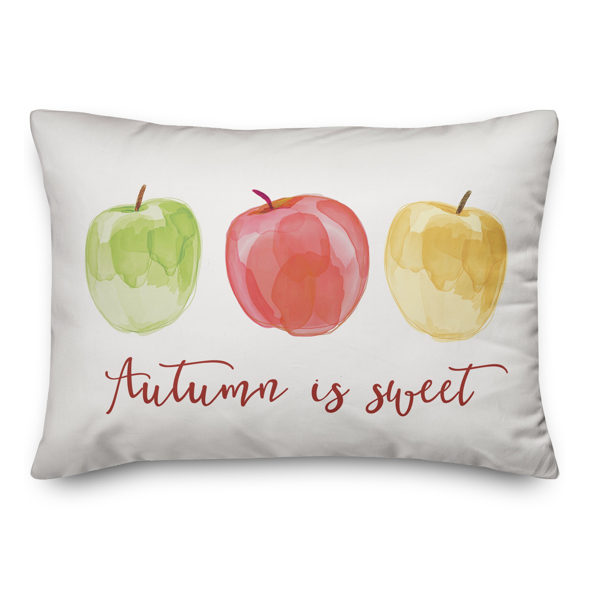 Autumn is Sweet Apples Pillow