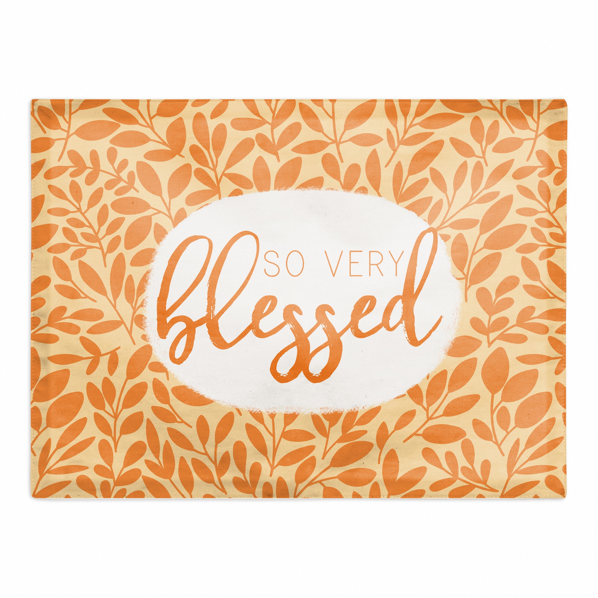Blessed 18x14 Poly Twill Placemat