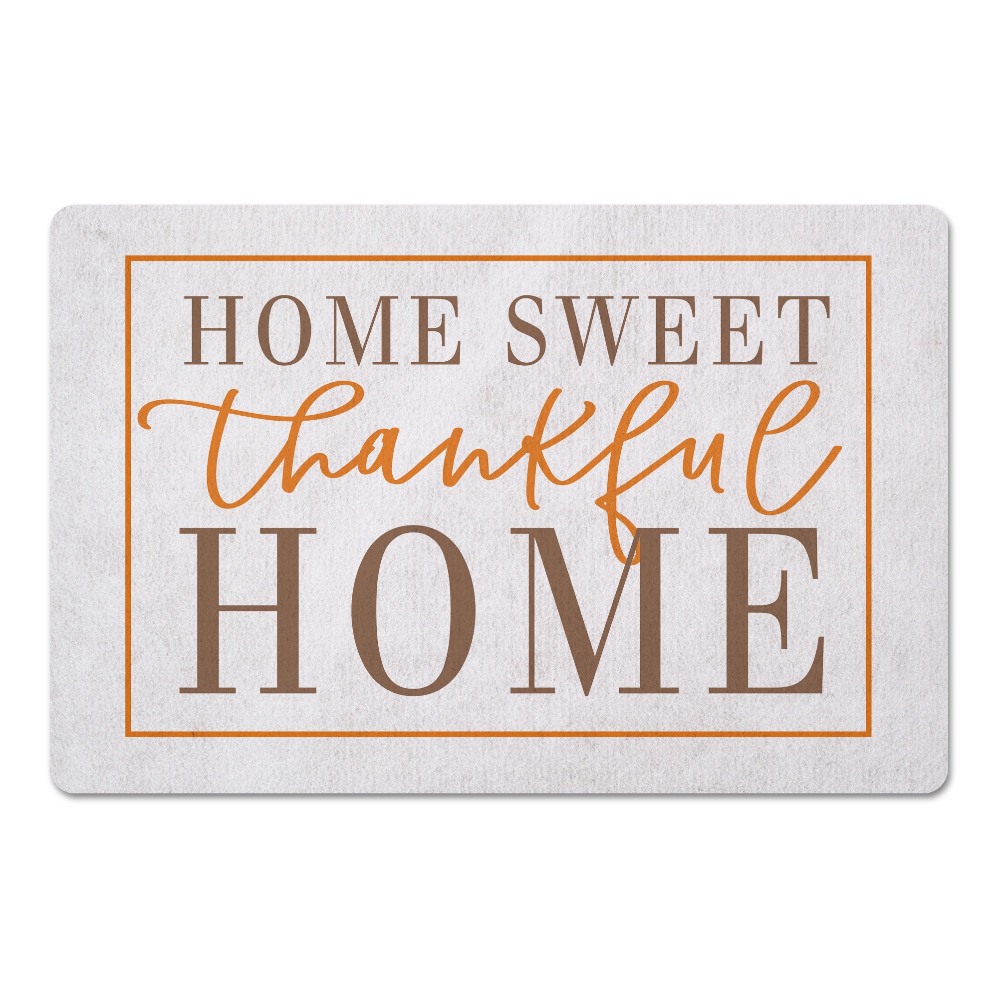 Home Sweet Thankful Home 27x18 Floor Mat