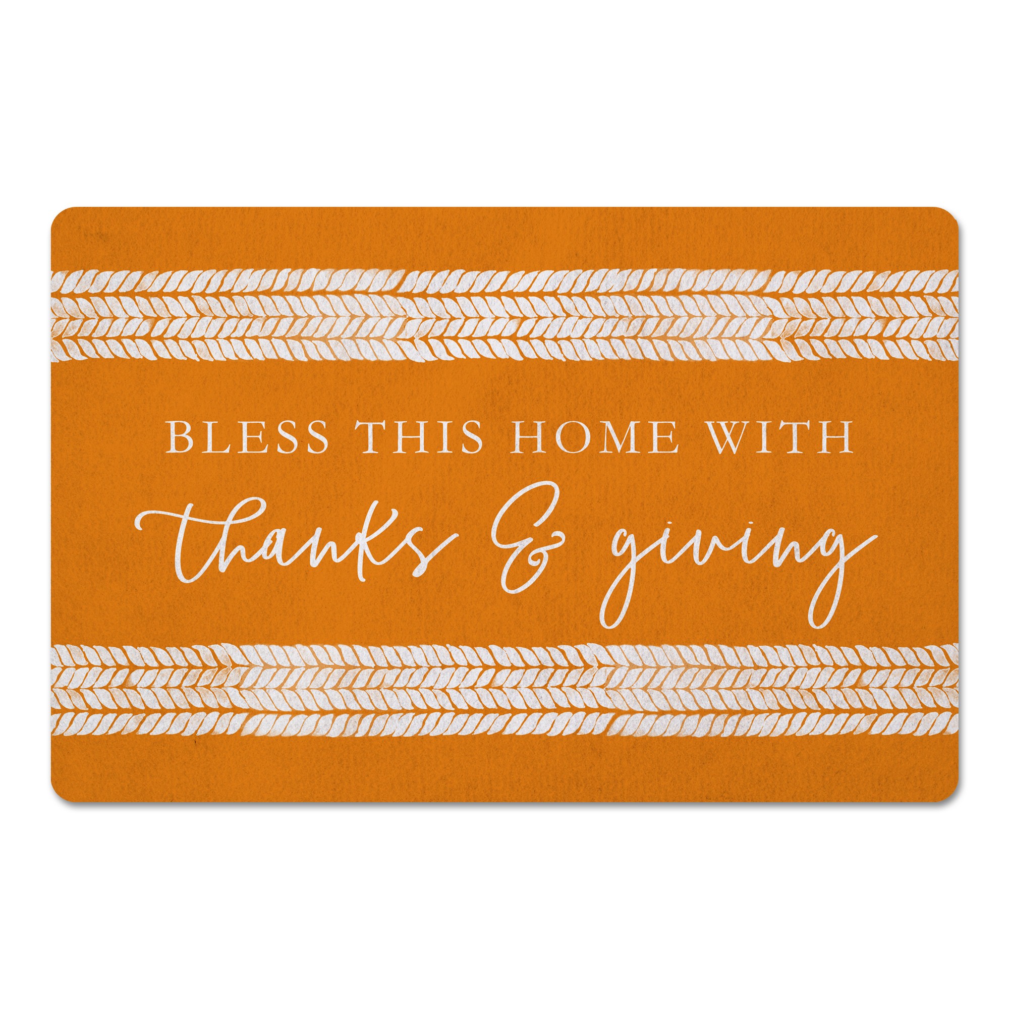 Thanks & Giving 27x18 Floor Mat