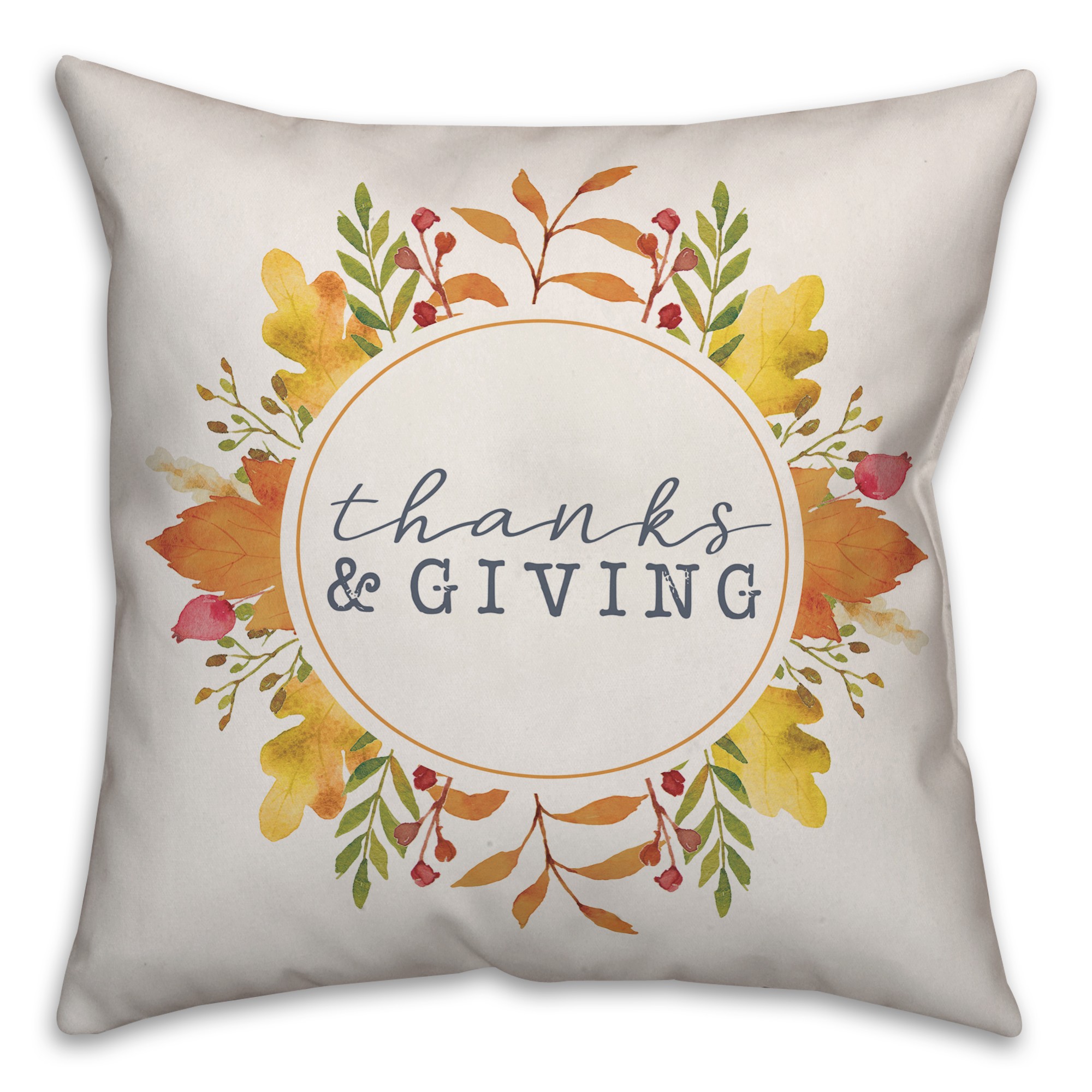 Thanks & Giving Pillow