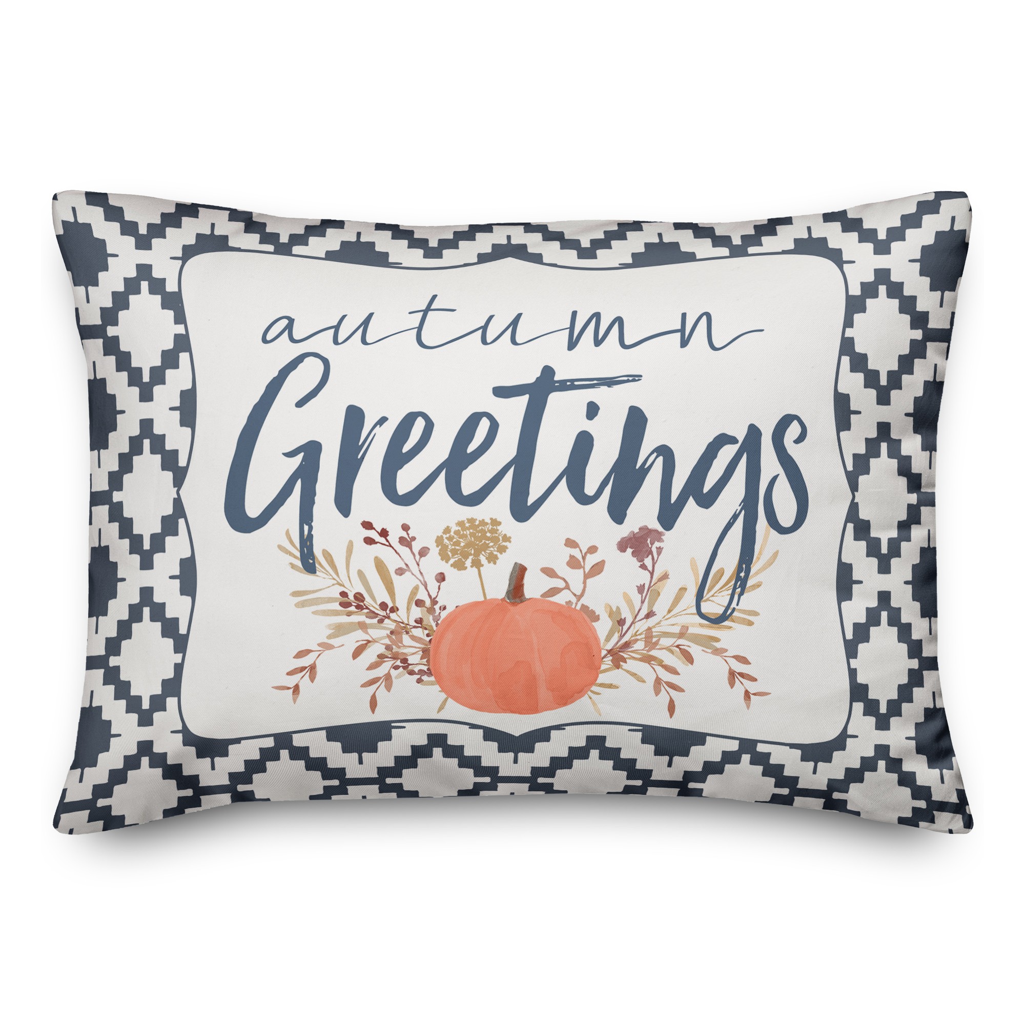 Autumn Greetings 14x20 Spun Poly Pillow Cover