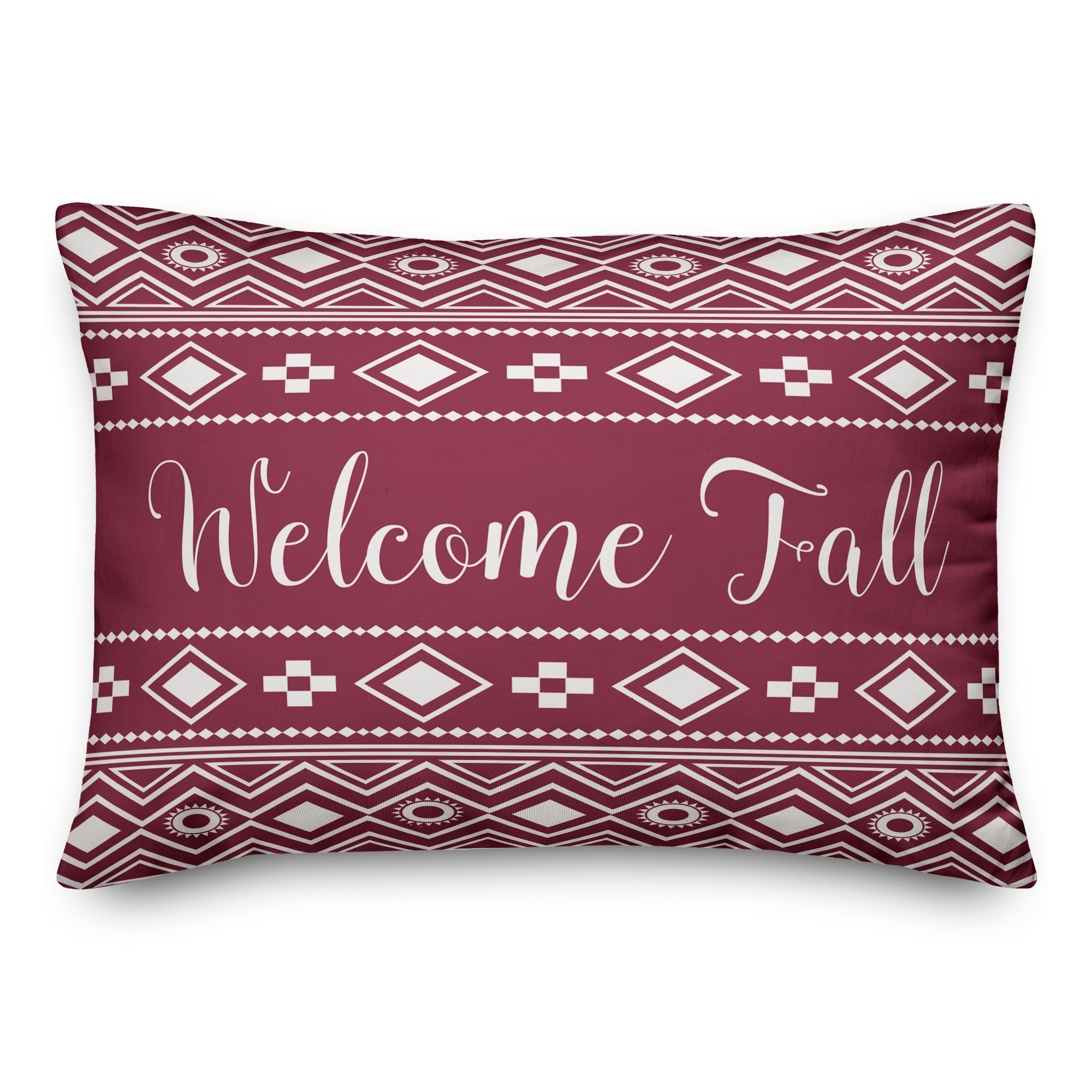 Welcome Fall 14x20 Spun Poly Pillow Cover