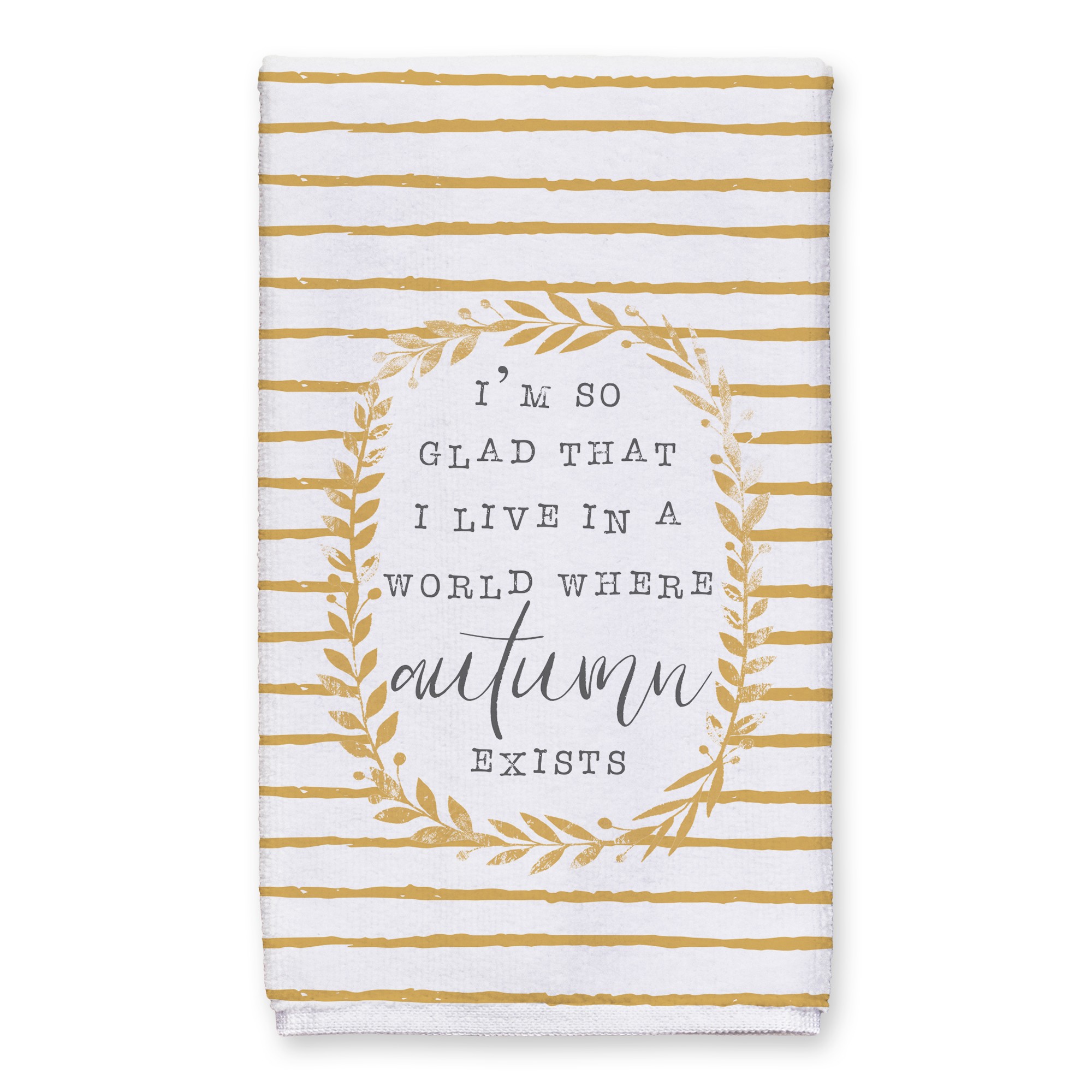 A world where autumn exists 16x25 Towel