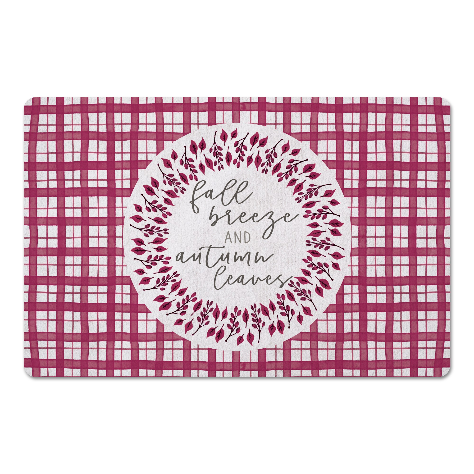 Fall Breeze & Autumn Leaves 27x18 Floor Mat
