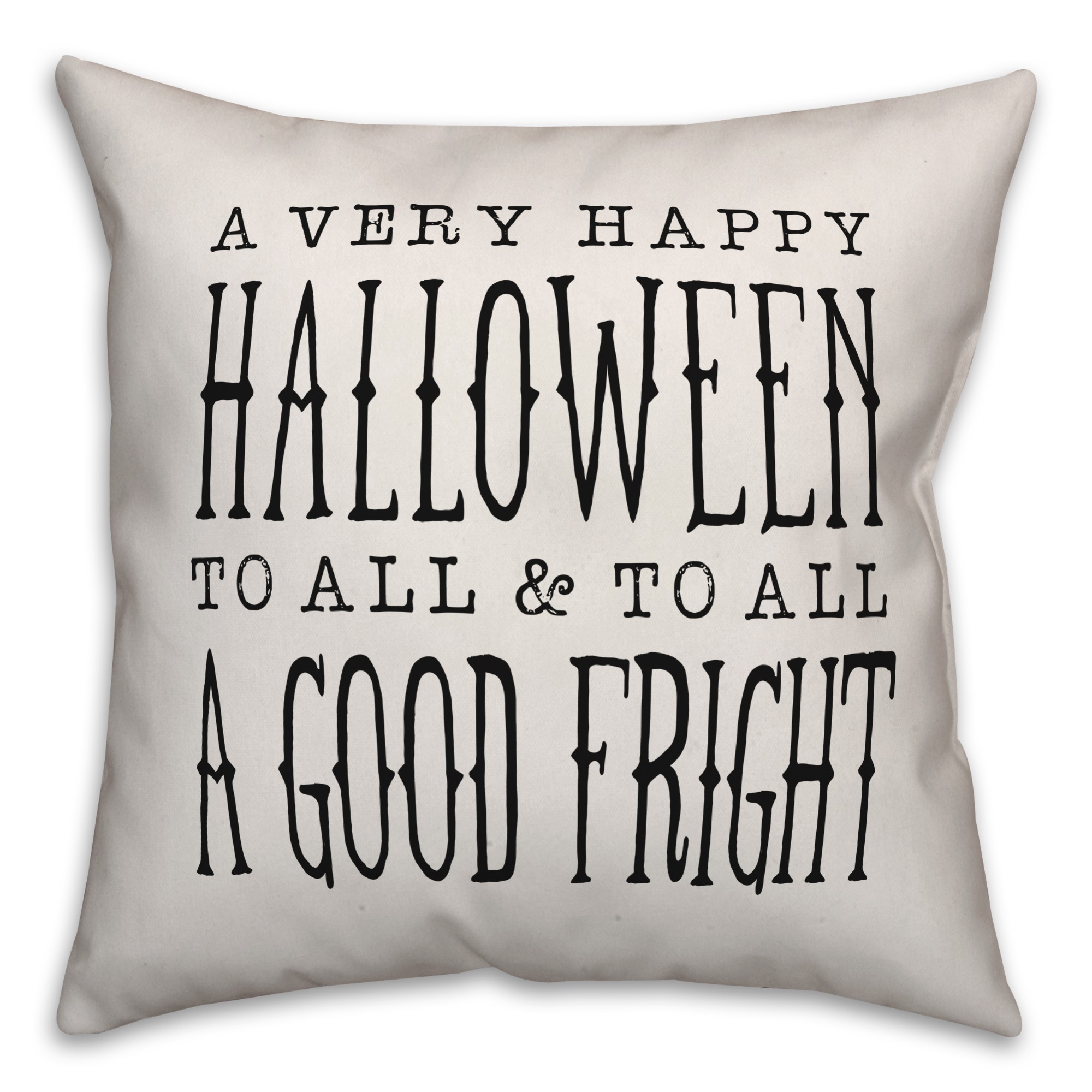 A Very Happy Halloween Pillow