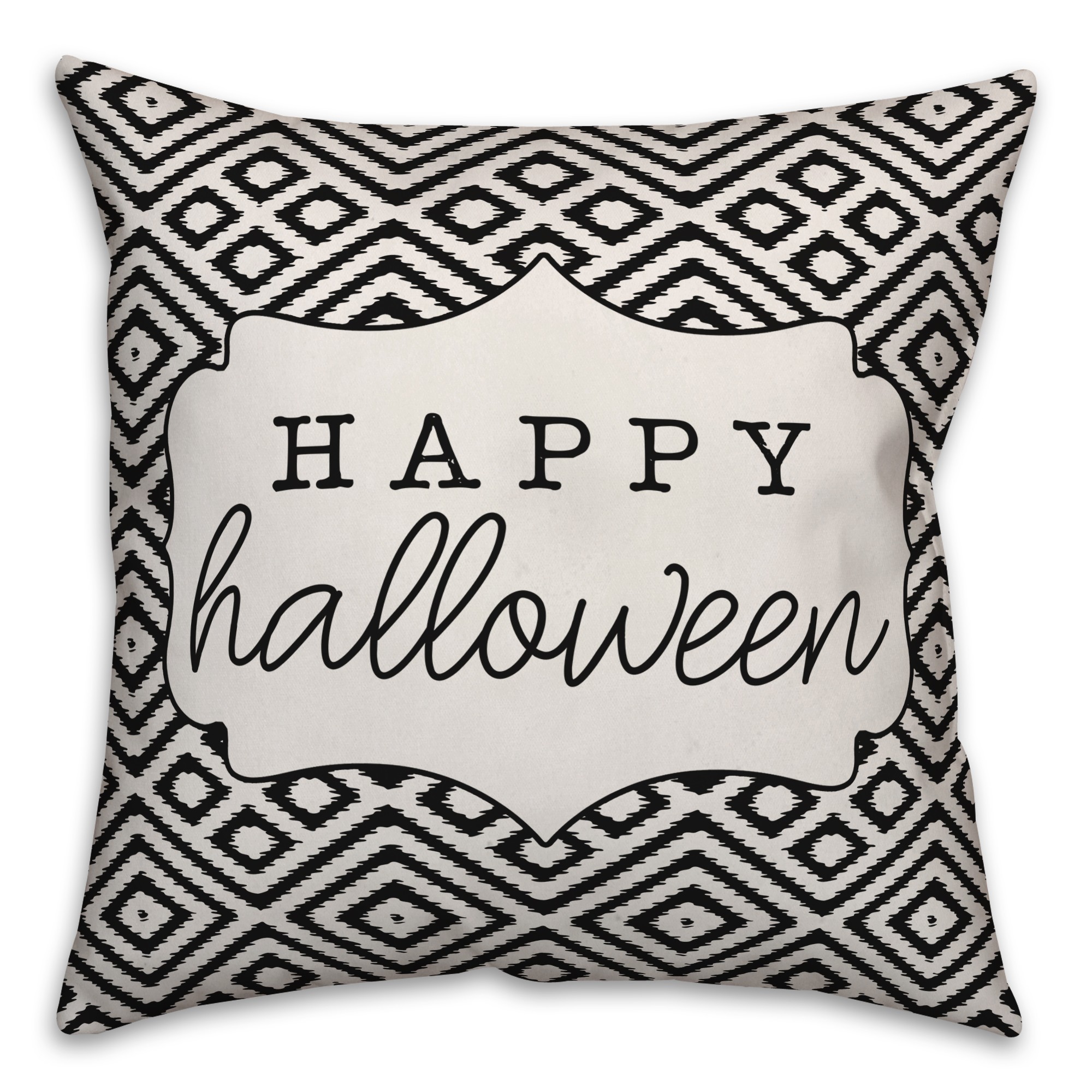 Happy Halloween Aztec Pillow