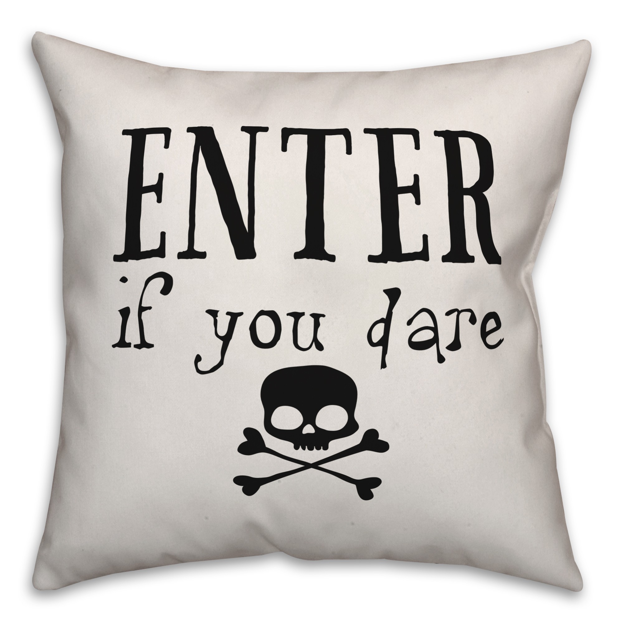 Enter if you dare Pillow