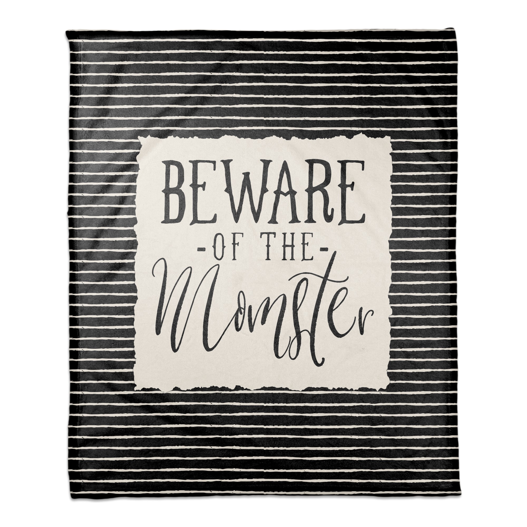 Beware of the Momster 50x60 Coral Fleece Blanket