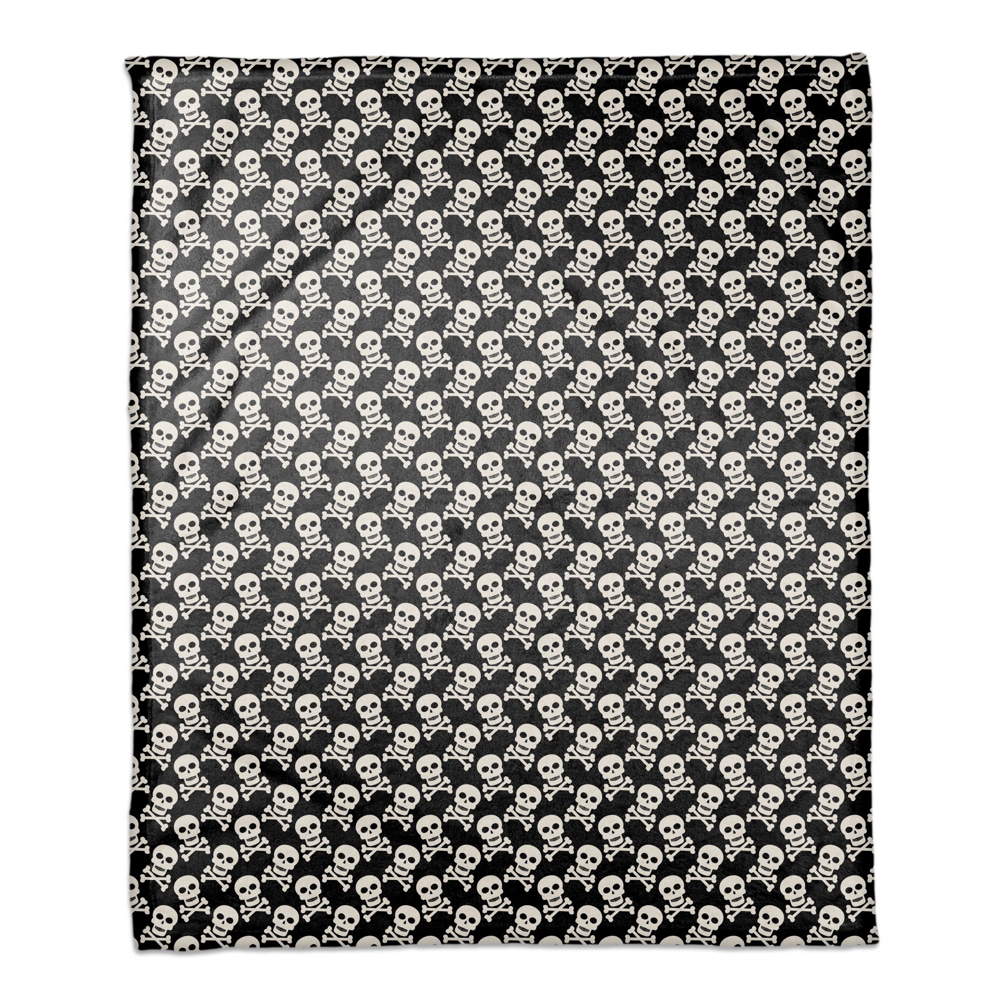 Skull Pattern 50x60 Coral Fleece Blanket